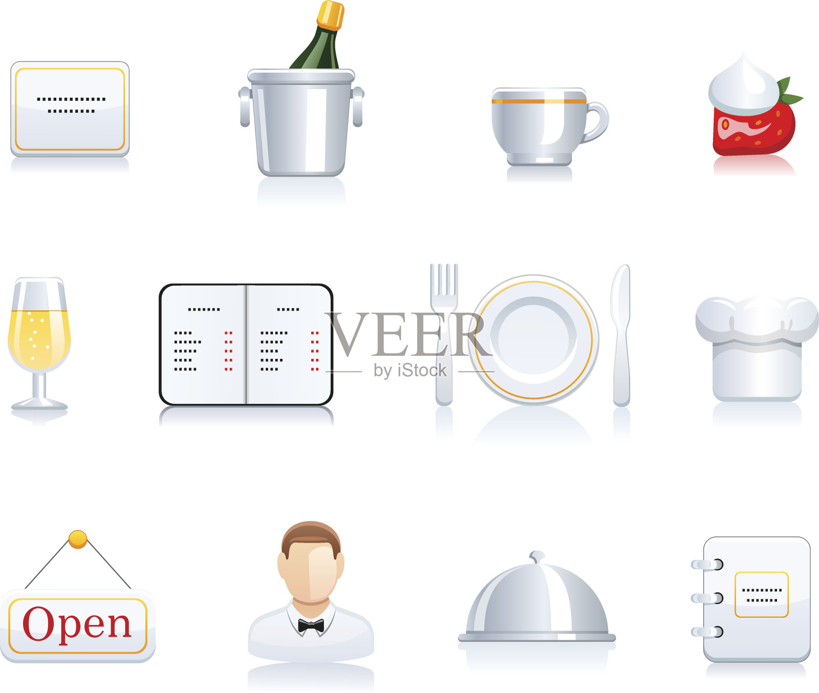 餐厅图标图标素材