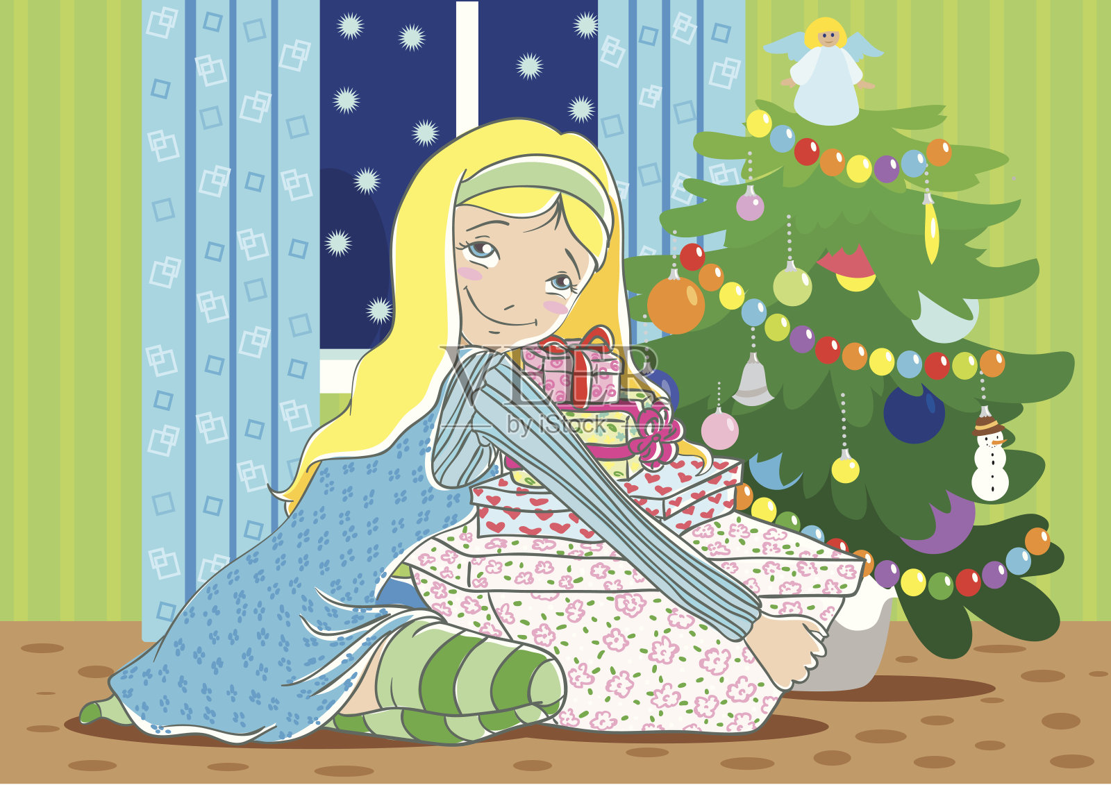 圣诞礼物设计模板素材