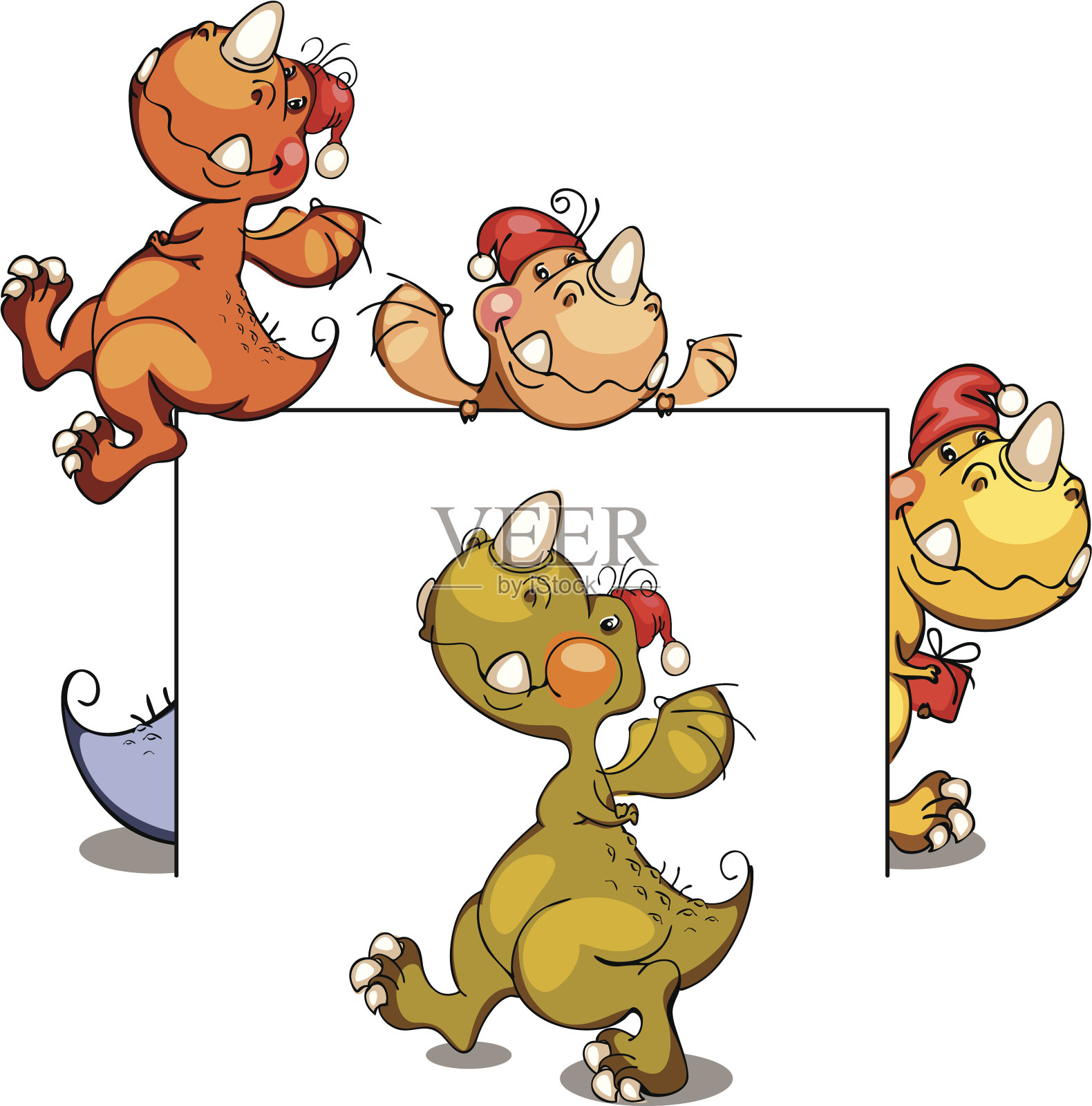 的龙插画图片素材