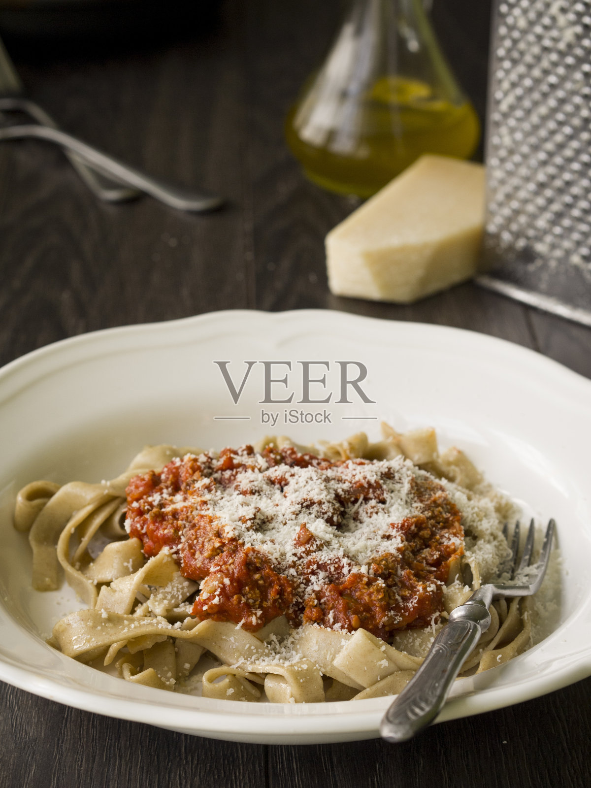 波伦亚的酱。照片摄影图片