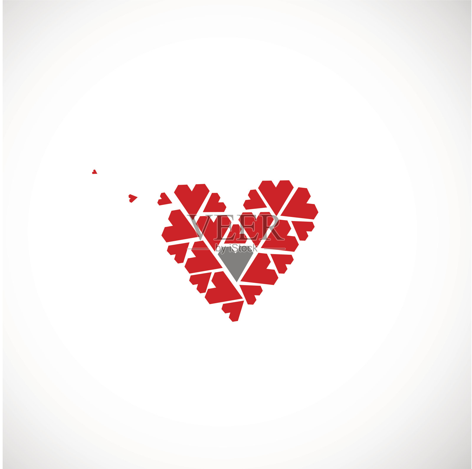 的心。插画图片素材