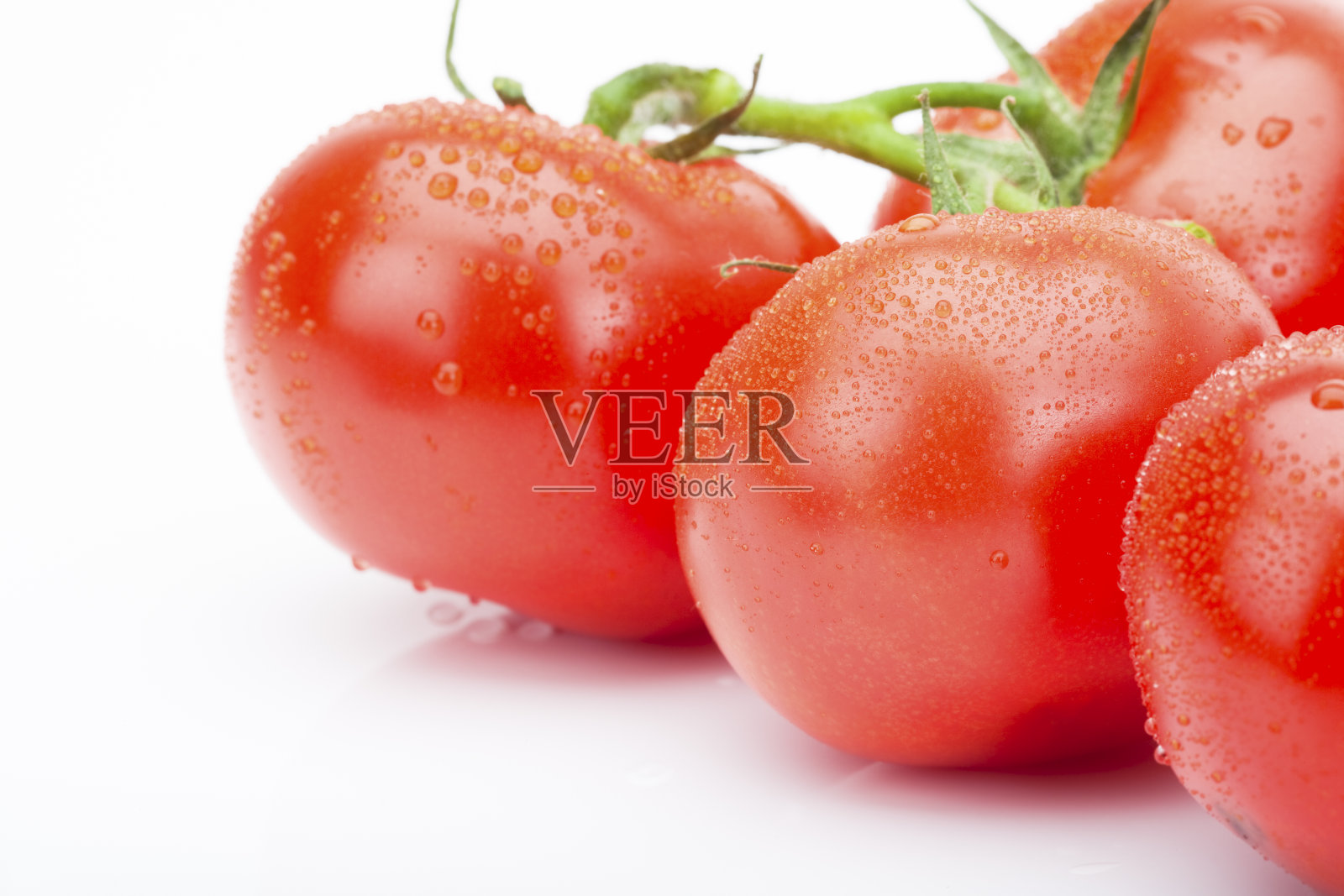 孤立的新鲜番茄照片摄影图片