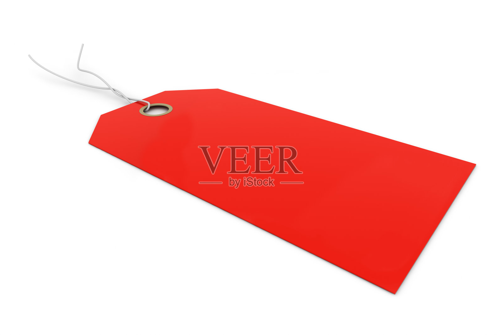 红色标签出售插画图片素材