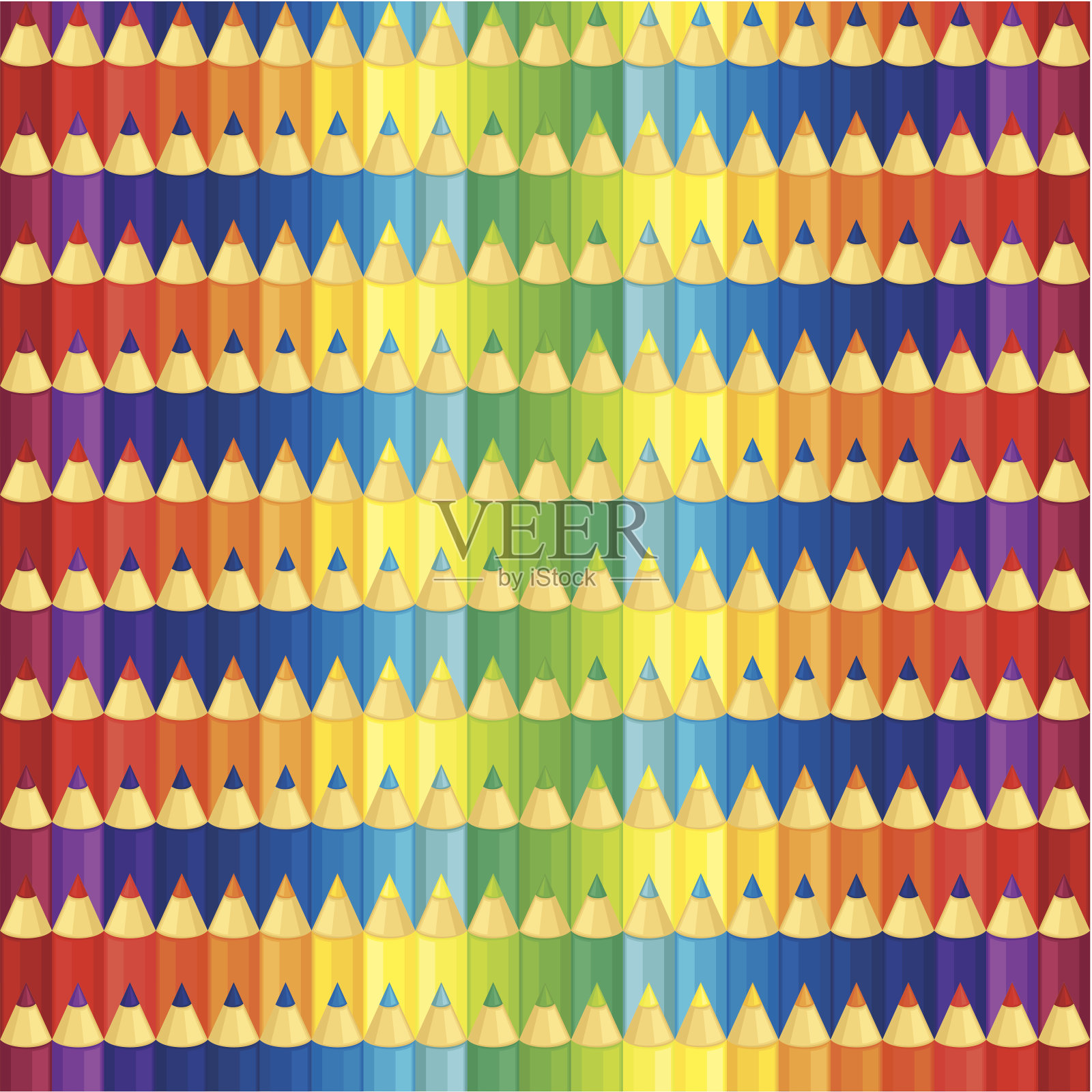 铅笔的背景插画图片素材