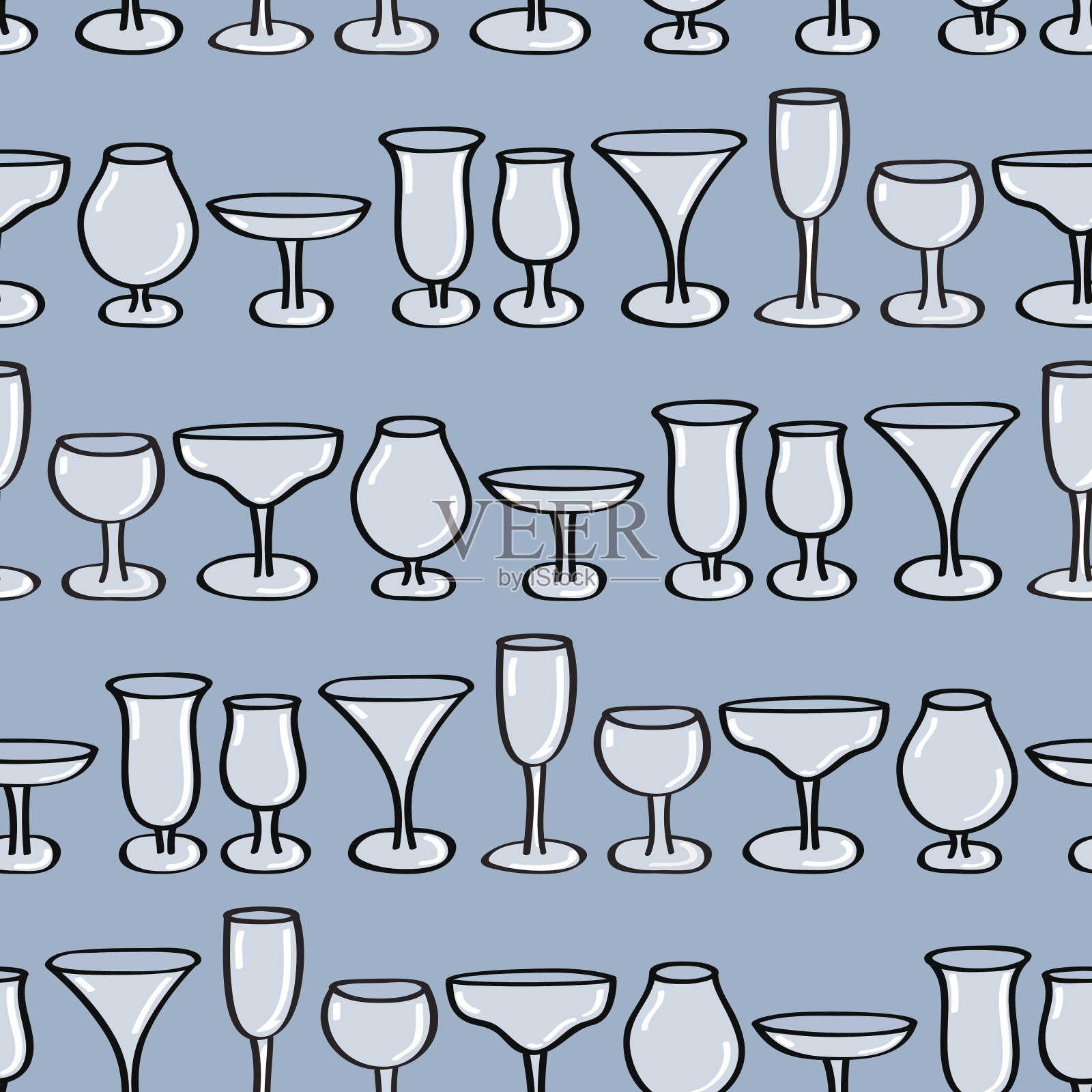 无缝背景插画图片素材