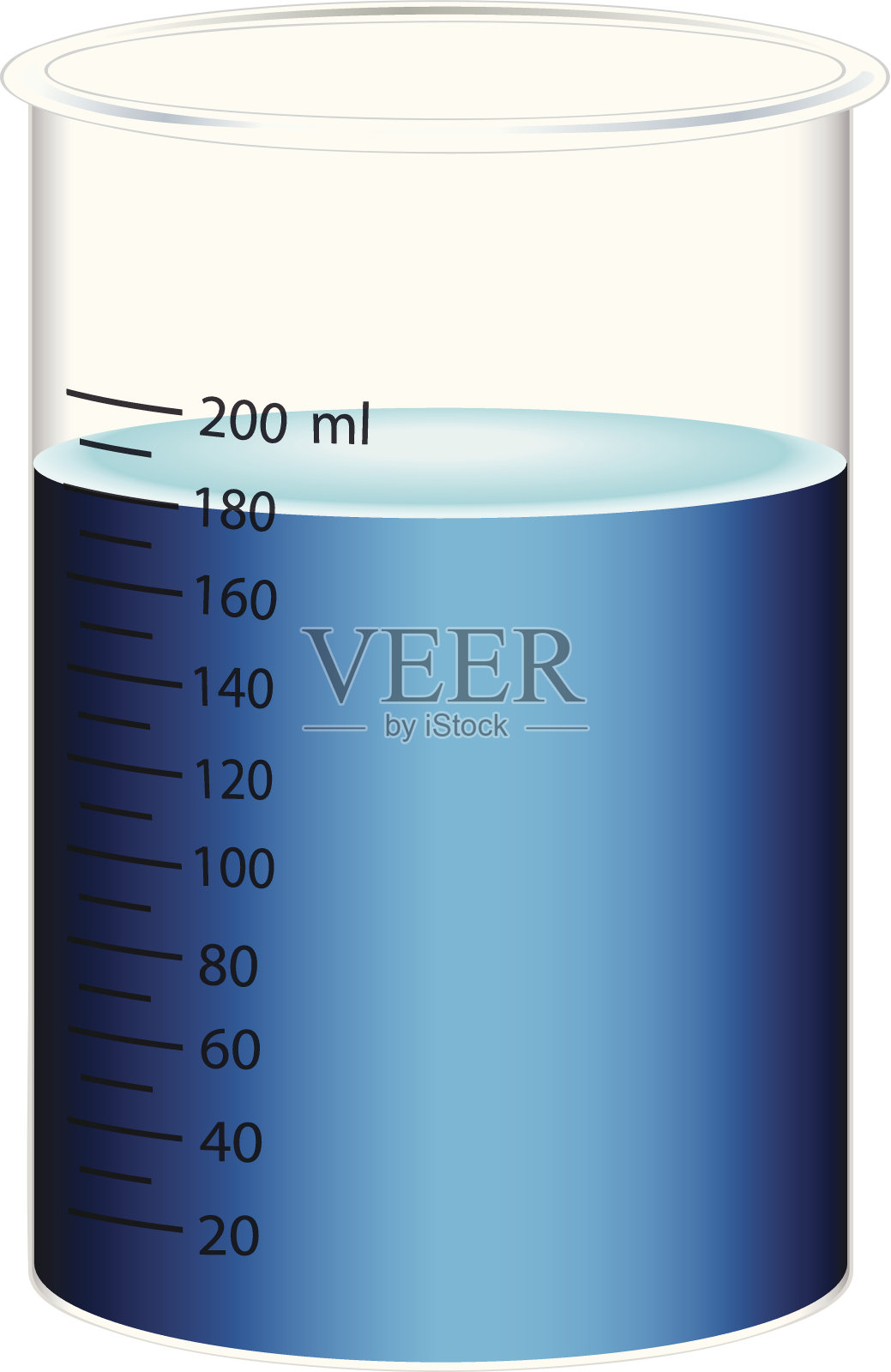 烧杯插画图片素材