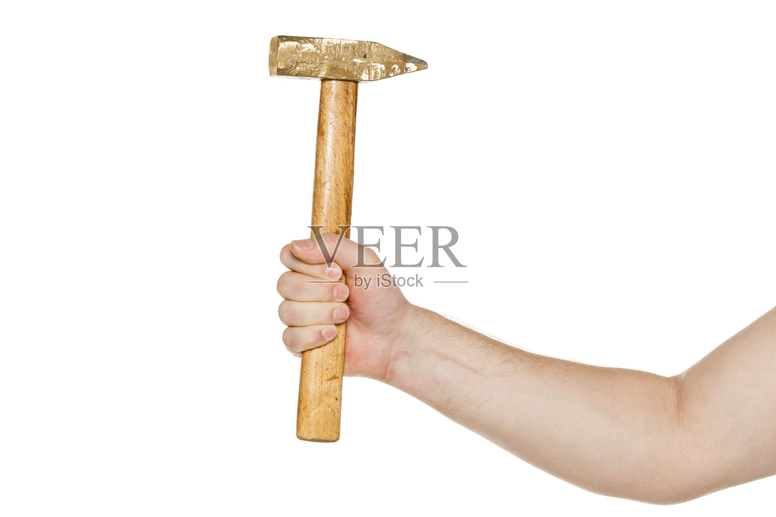 男人的手拿着锤子照片摄影图片