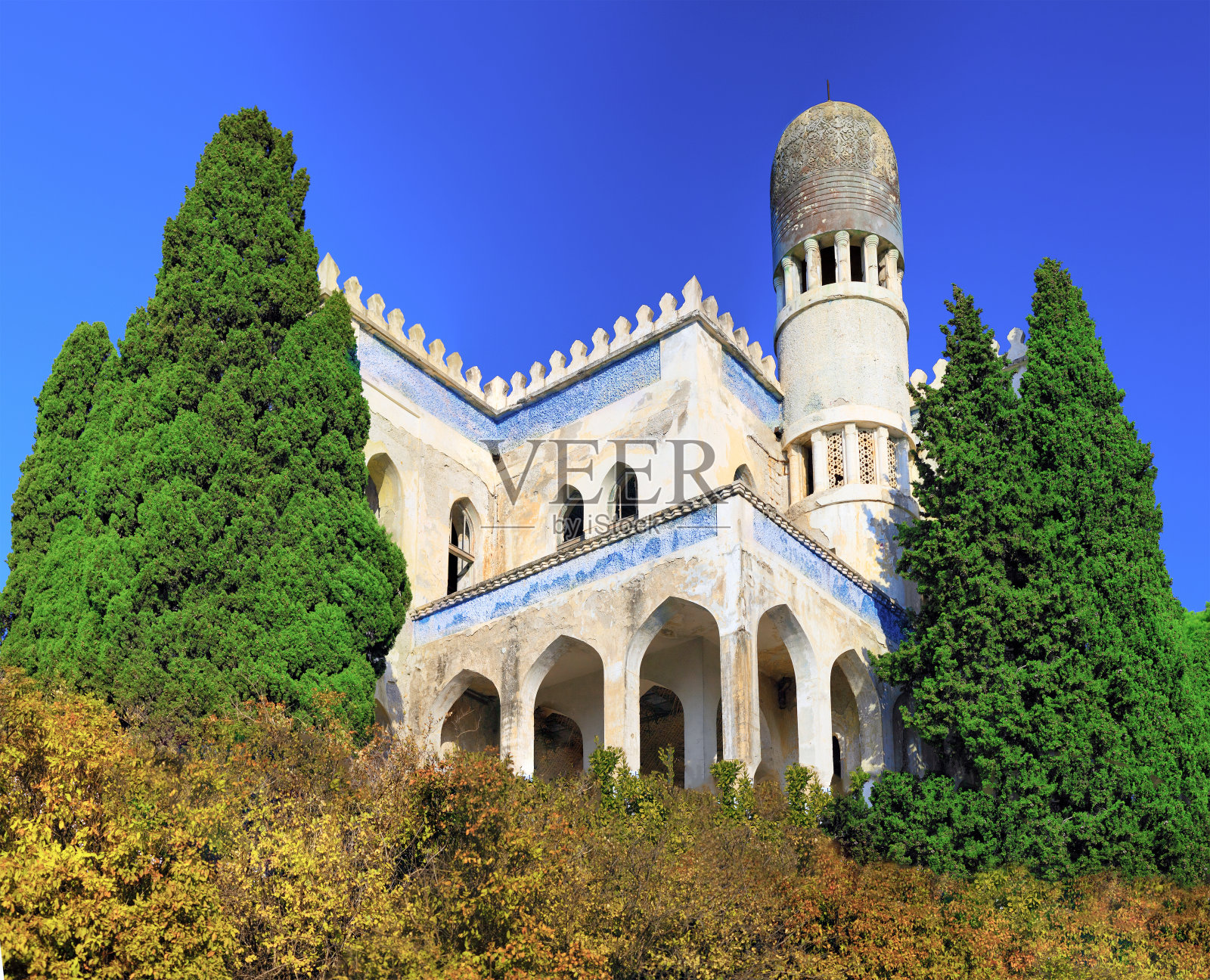 克里米亚塞梅兹清真寺遗址照片摄影图片