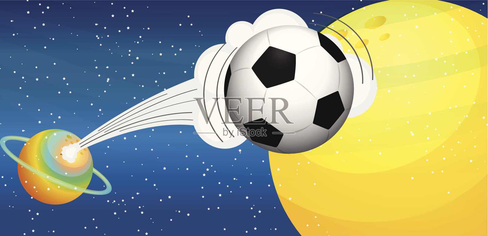 足球插画图片素材