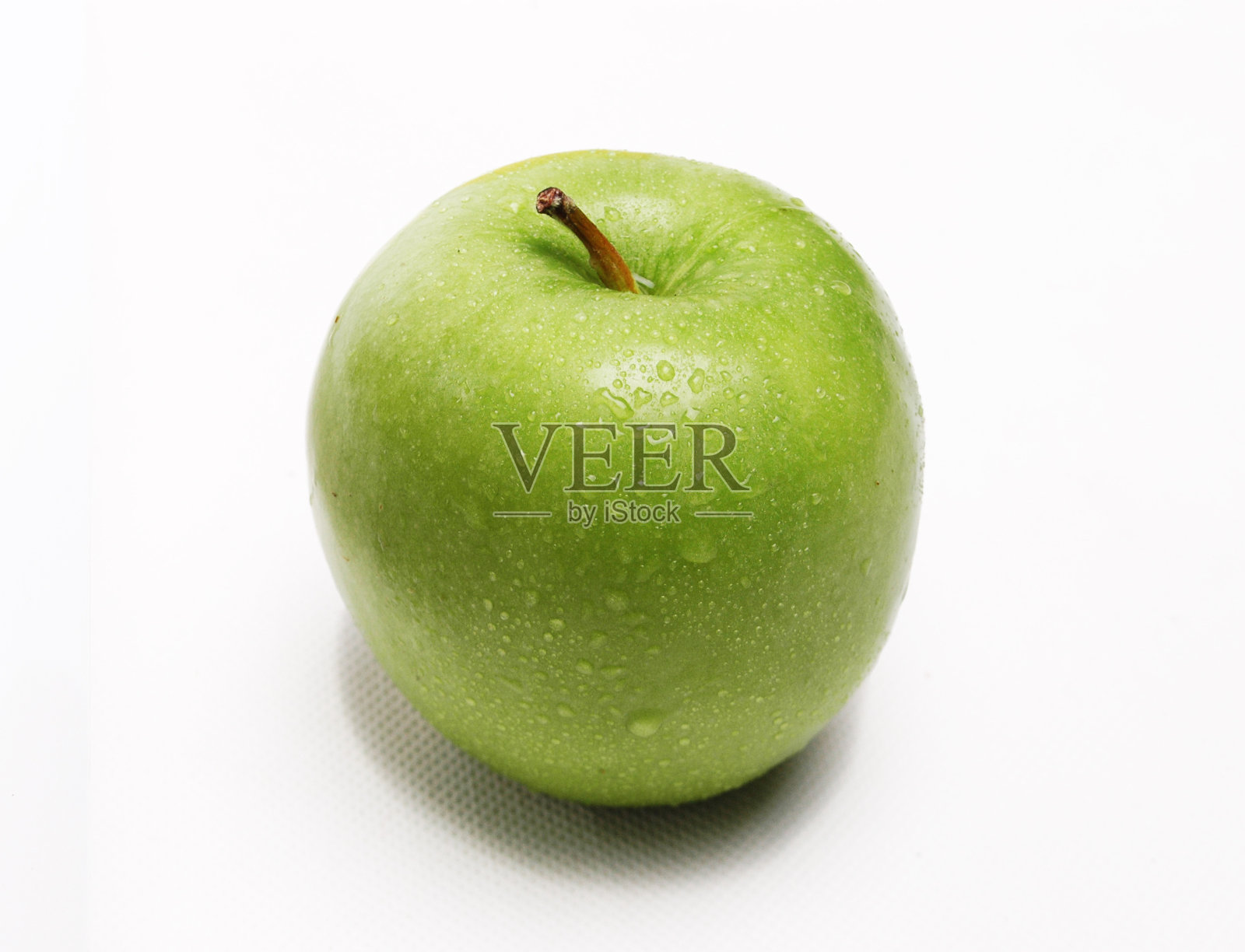 新鲜的青苹果照片摄影图片