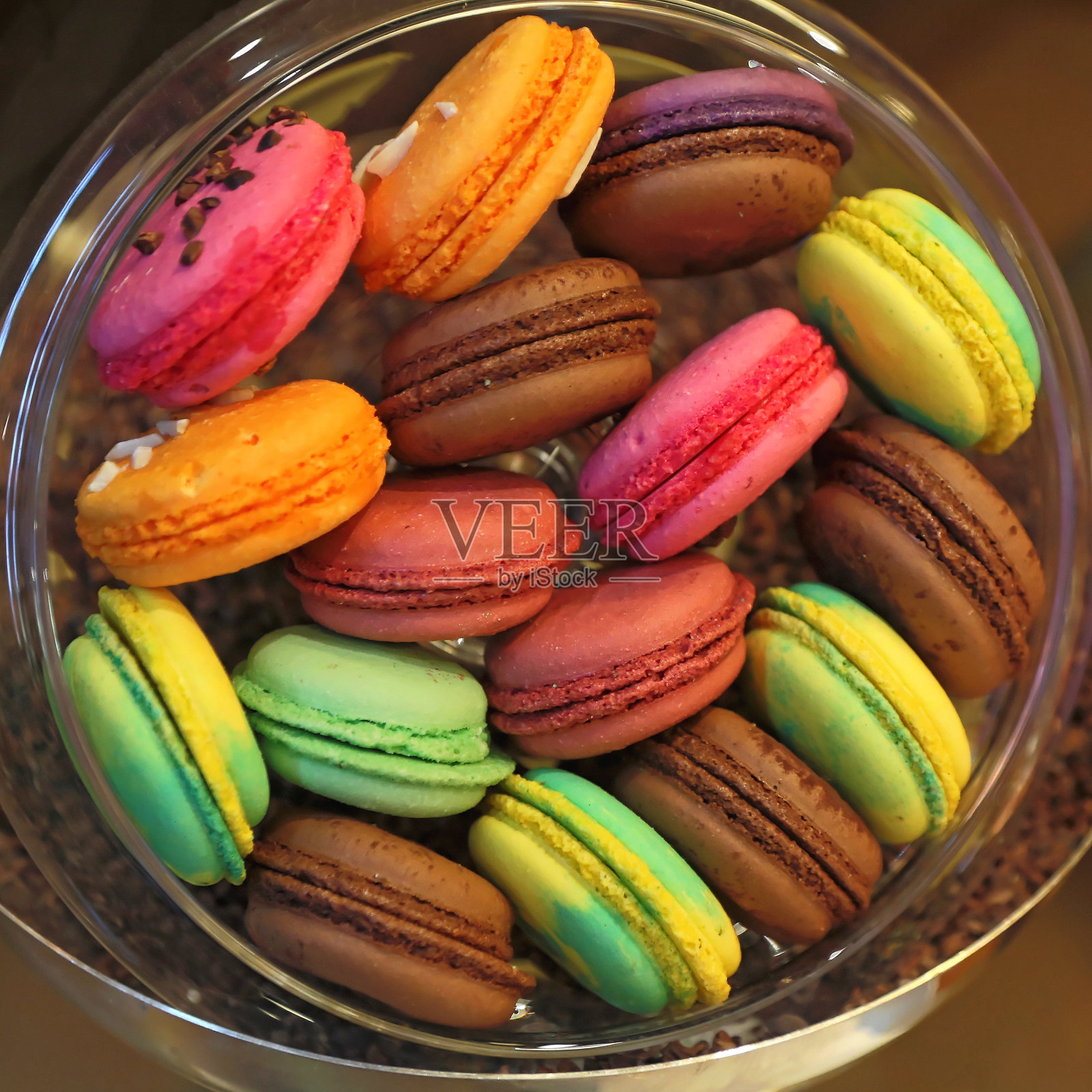 蛋白杏仁饼照片摄影图片