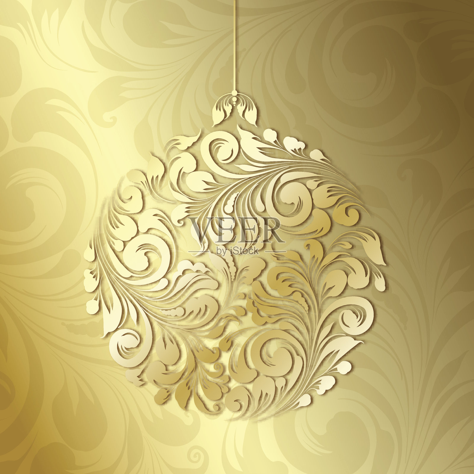 球与gzhel和khokhroma。插画图片素材