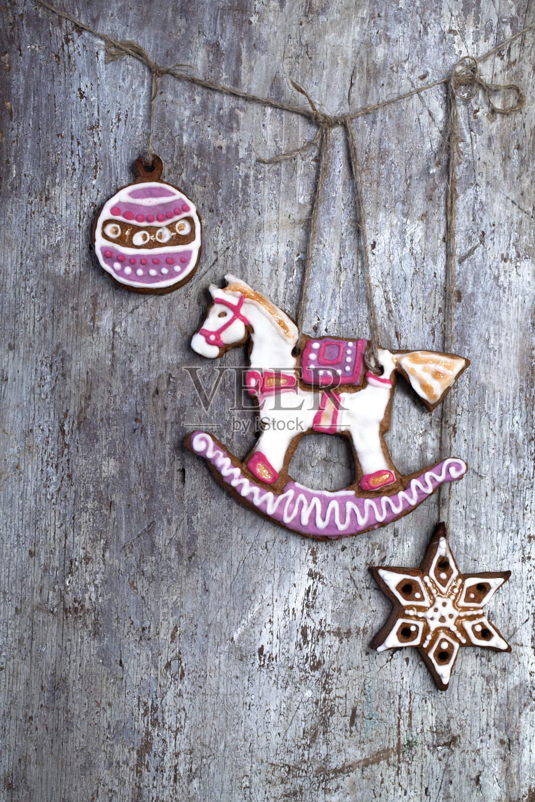 马形状的饼干照片摄影图片