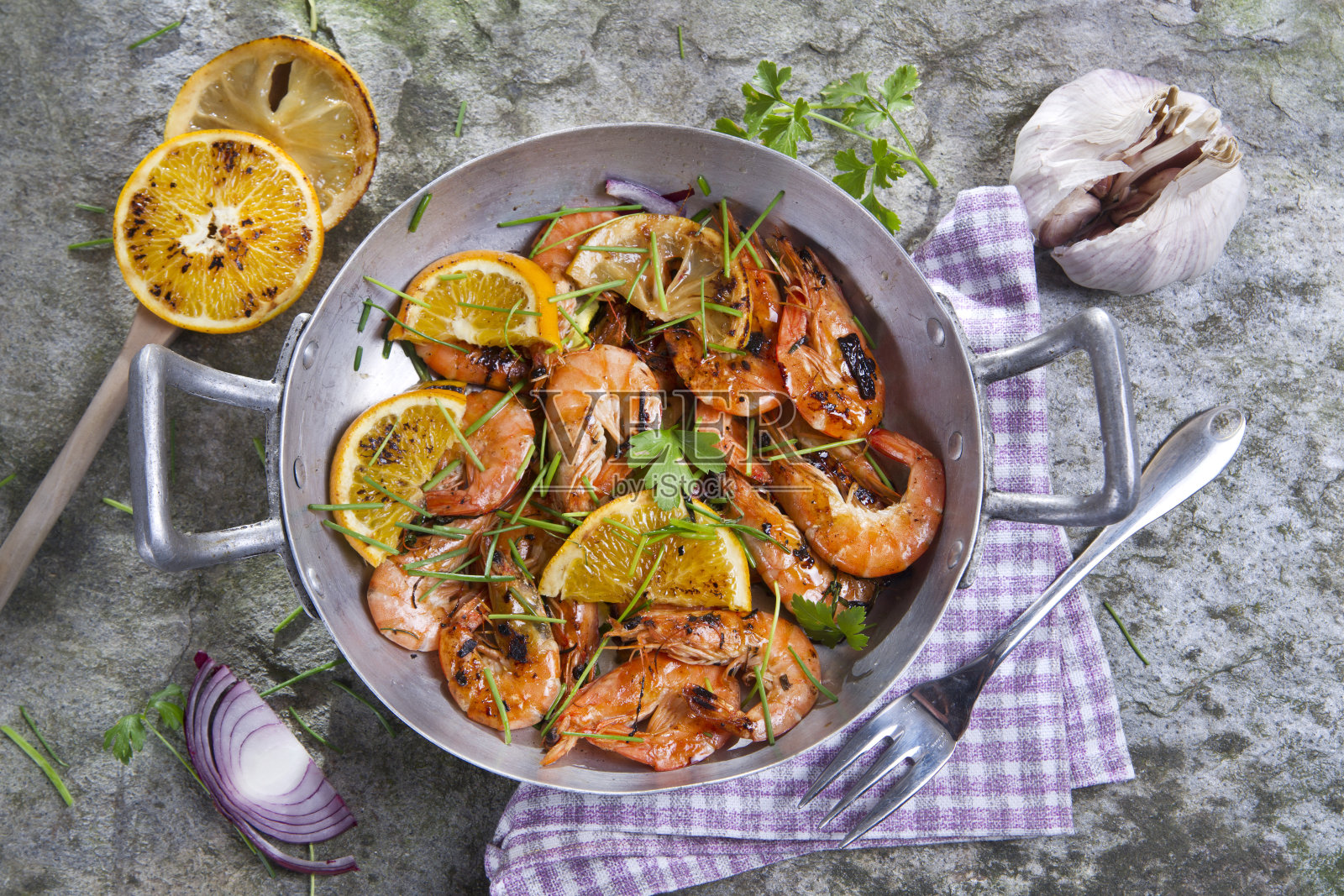 炖虾照片摄影图片