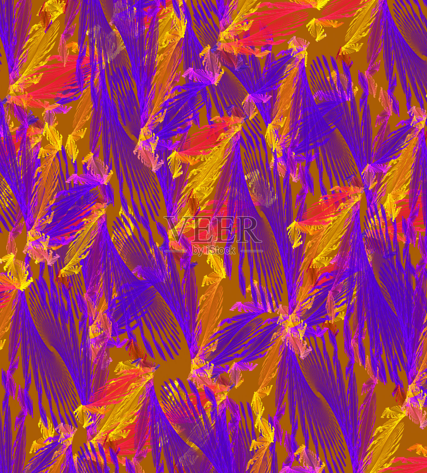 丰富多彩的抽象背景。计算机生成图形。插画图片素材