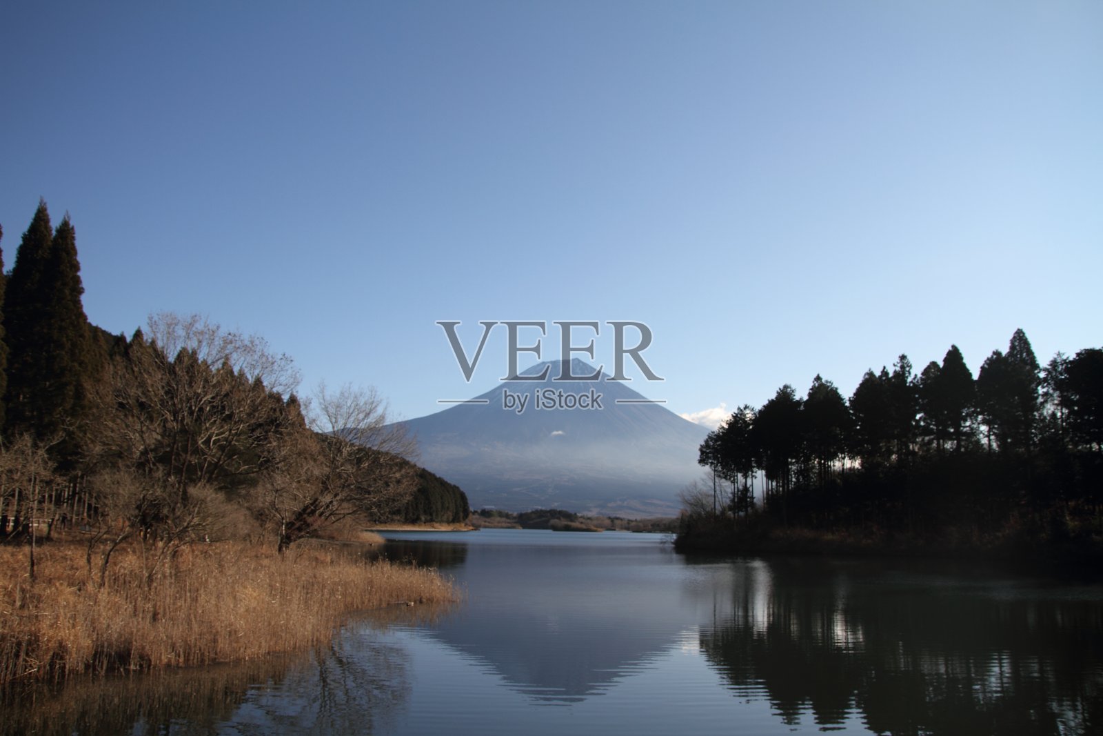 富士山和田uki湖照片摄影图片