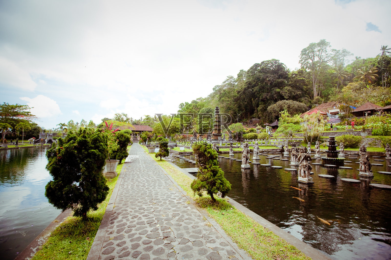 Tirtagangga水宫照片摄影图片