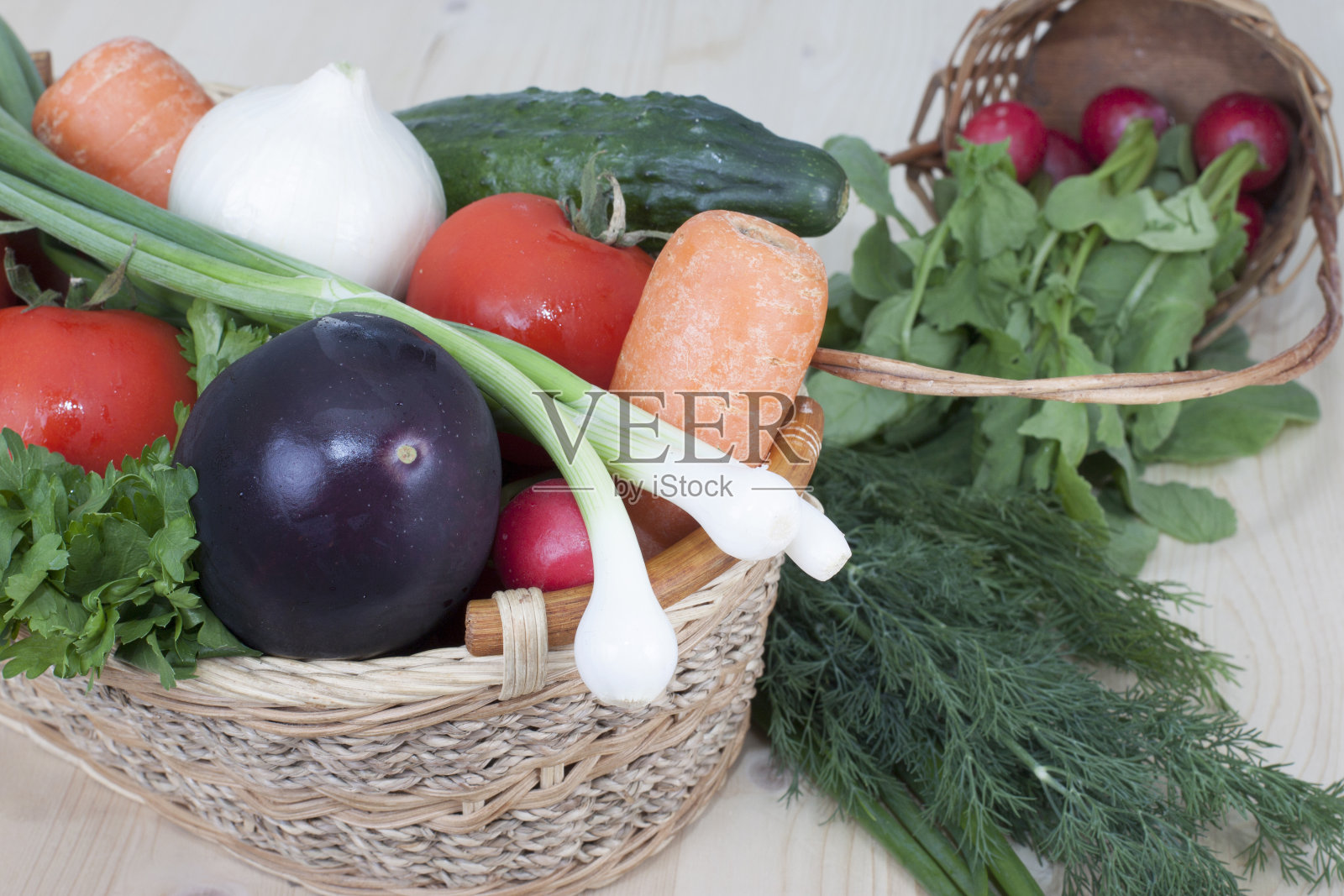 一套蔬菜。照片摄影图片