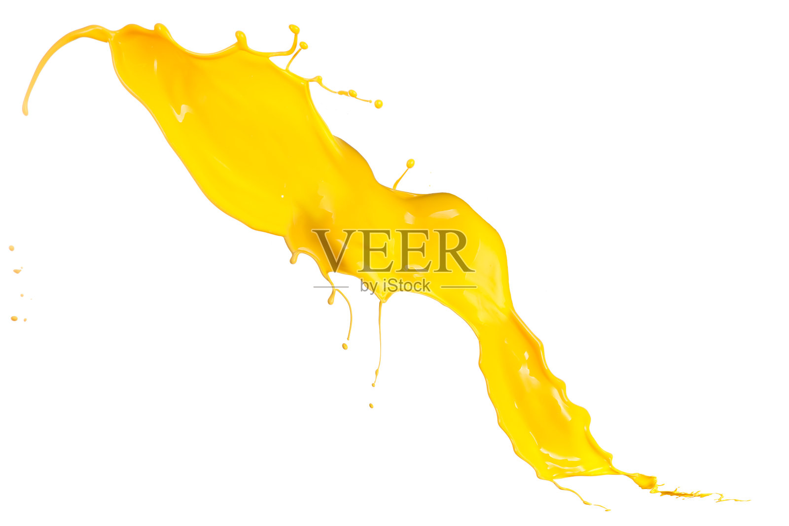 黄色的飞溅照片摄影图片