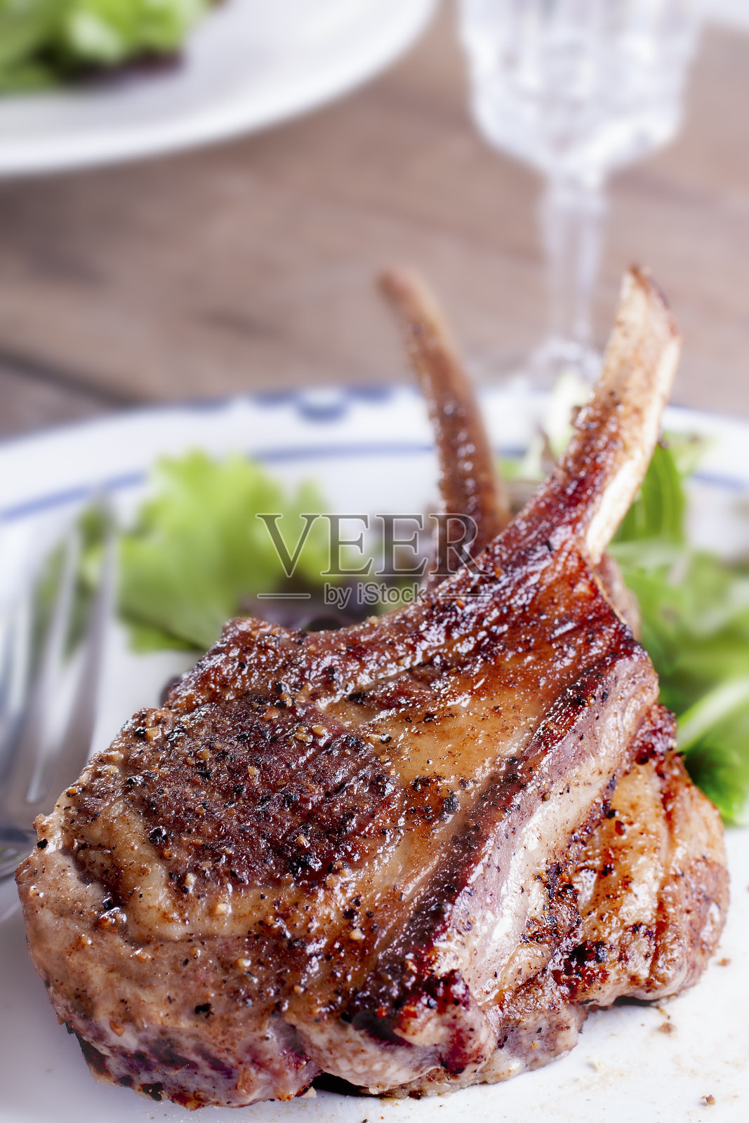 羊排牛排照片摄影图片