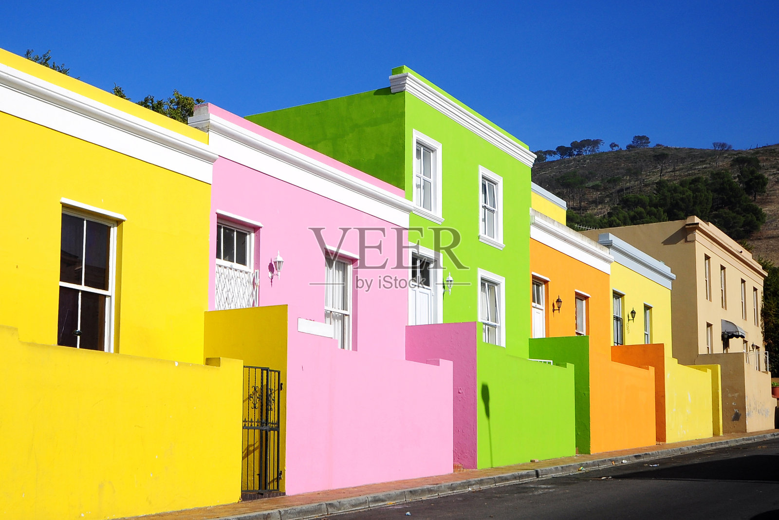 博卡普，马来人区，开普敦照片摄影图片