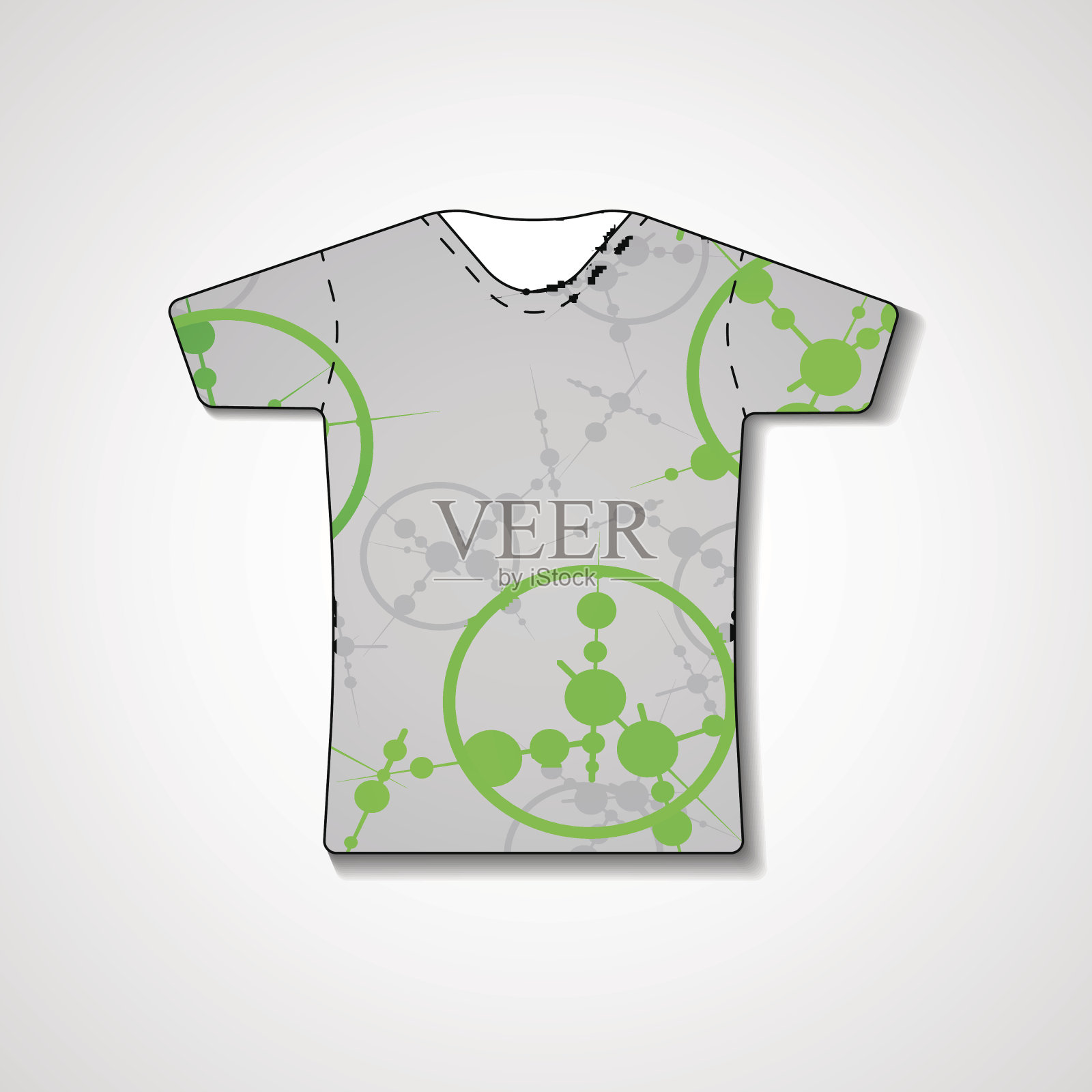 t恤抽象插图插画图片素材