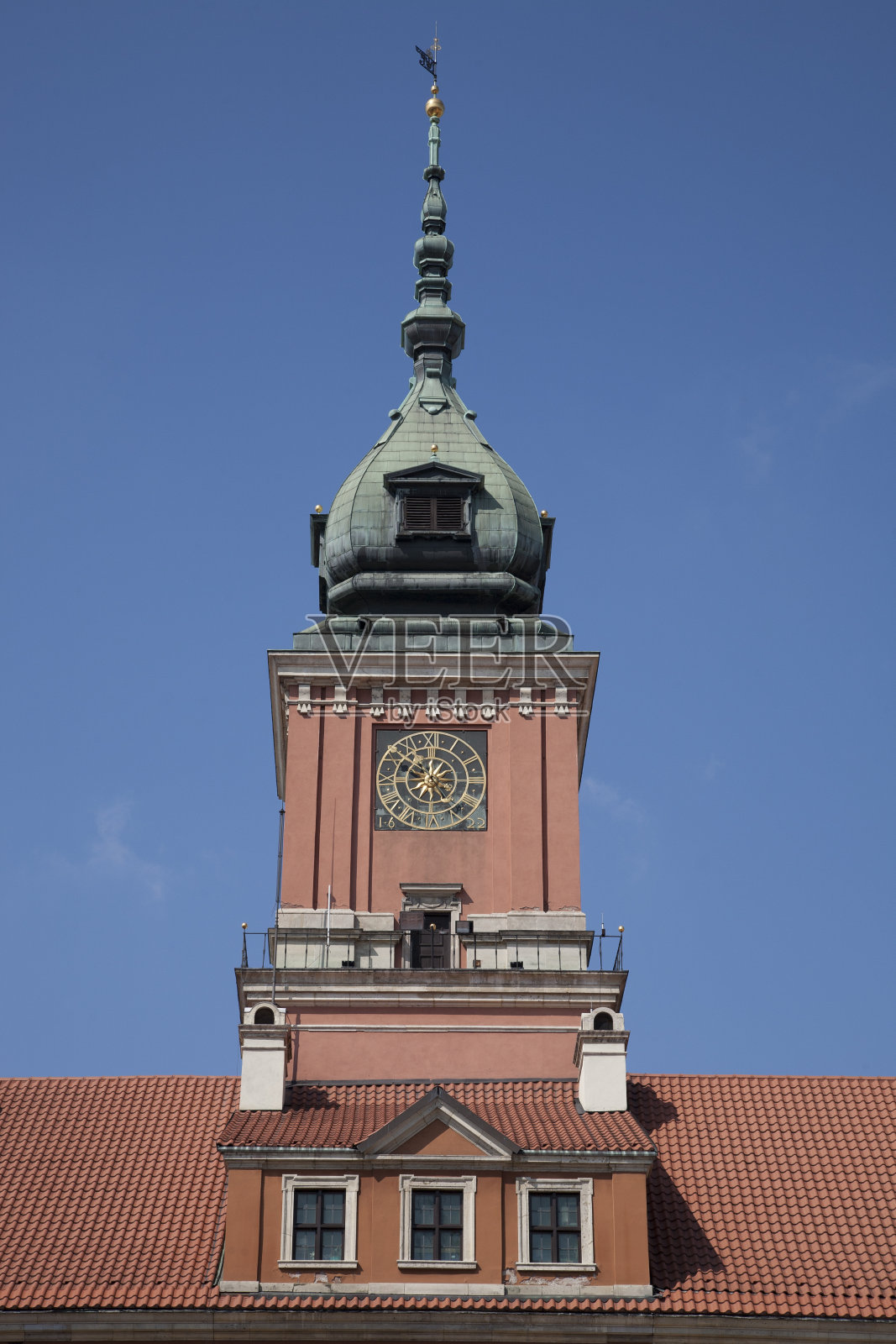 皇家城堡;波兰华沙照片摄影图片