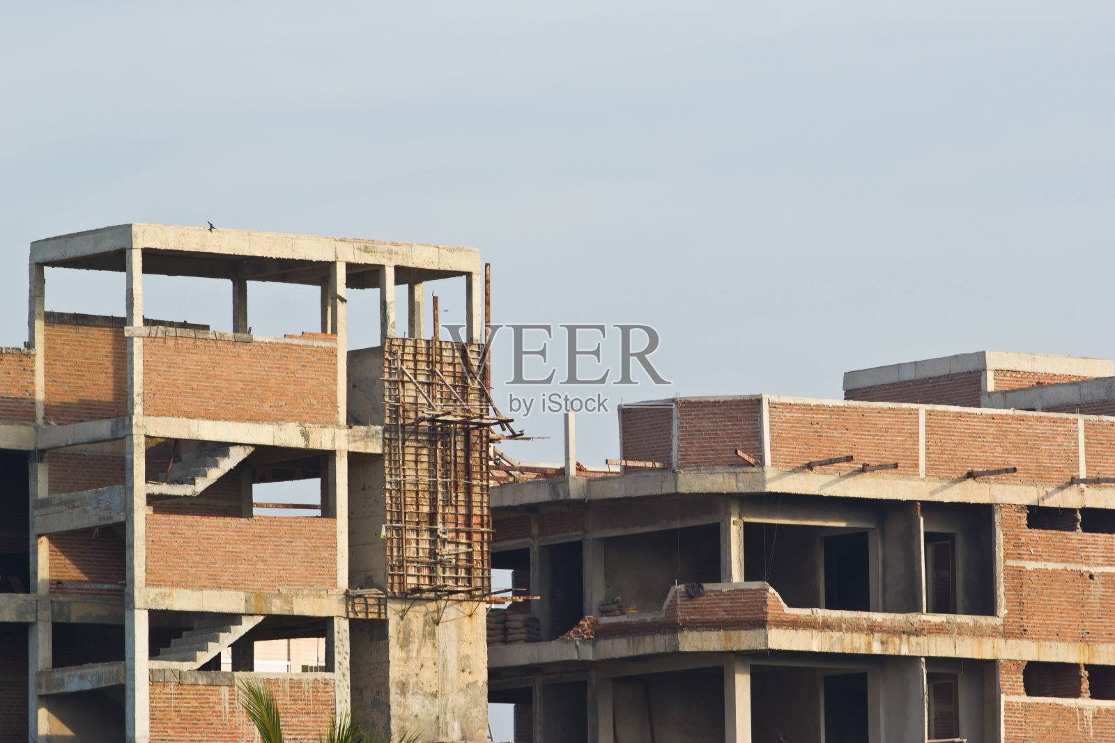 建筑施工照片摄影图片