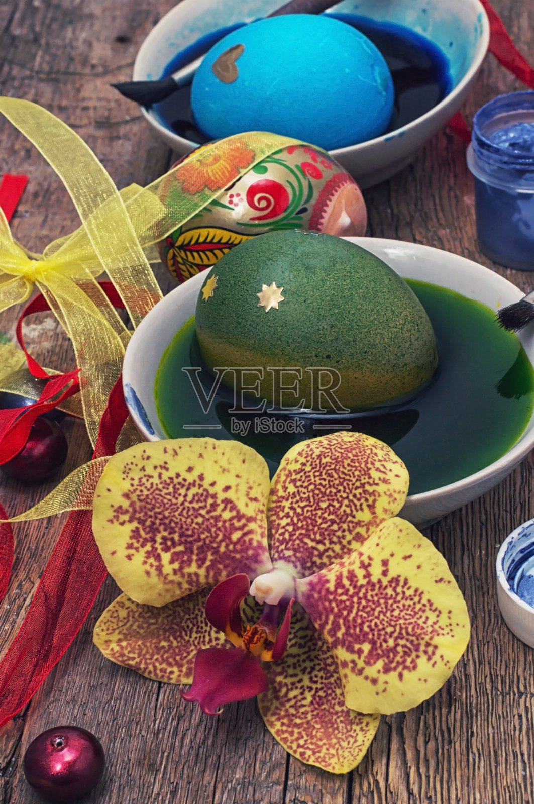 复活节装饰照片摄影图片