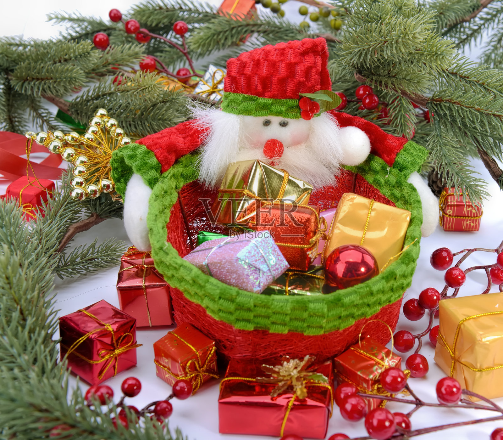 圣诞装饰品照片摄影图片