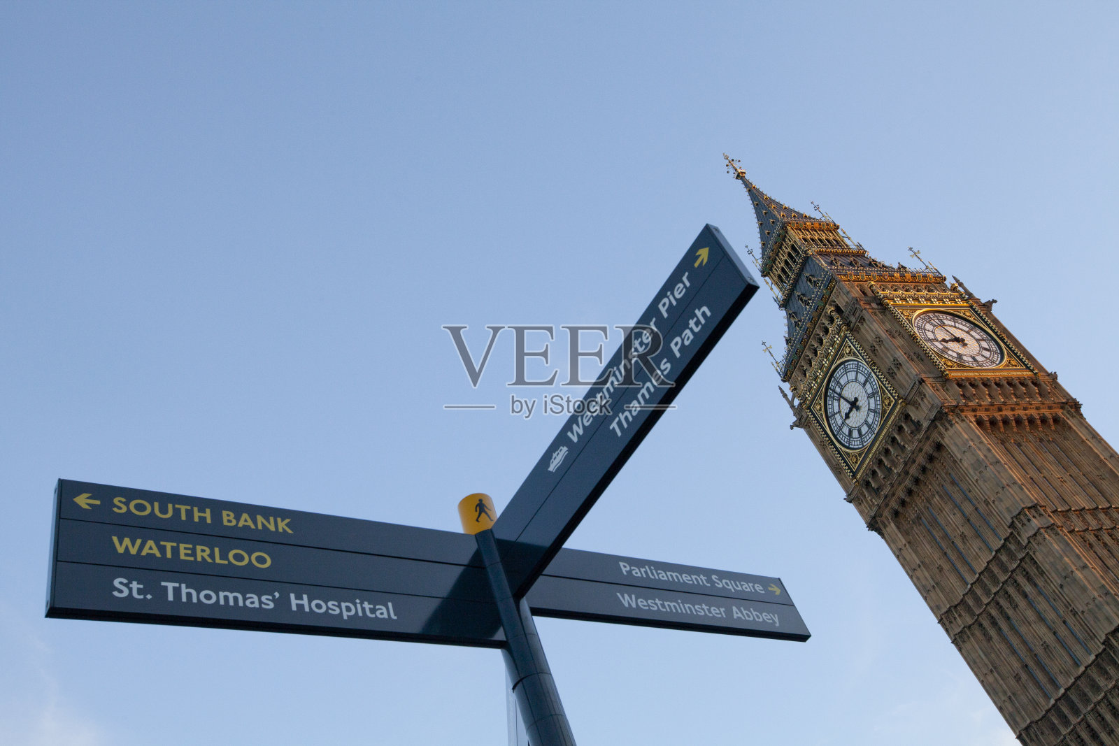 伦敦的大本钟照片摄影图片