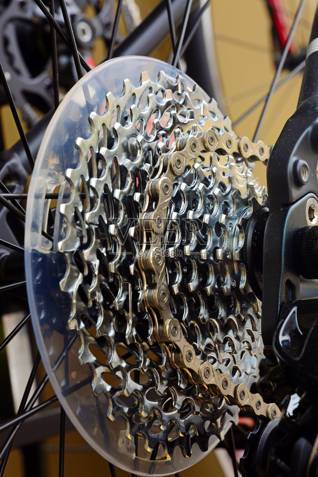 自行车齿轮照片摄影图片