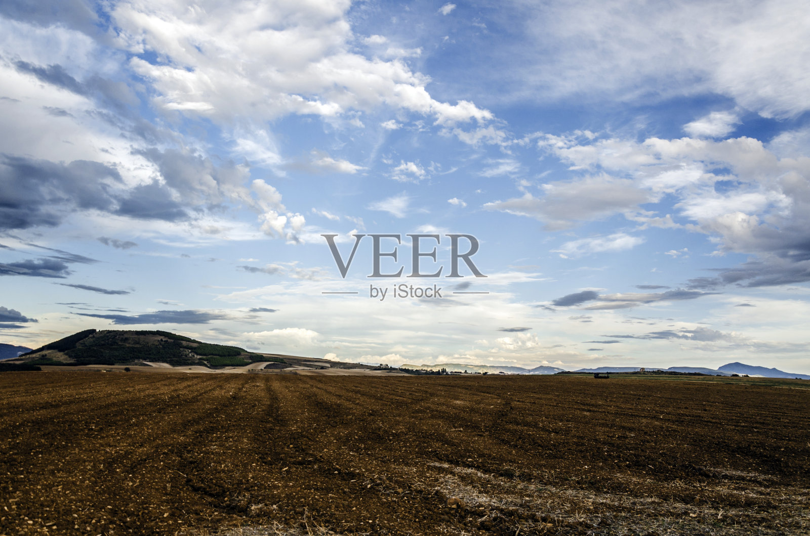 西班牙纳瓦拉的字段照片摄影图片