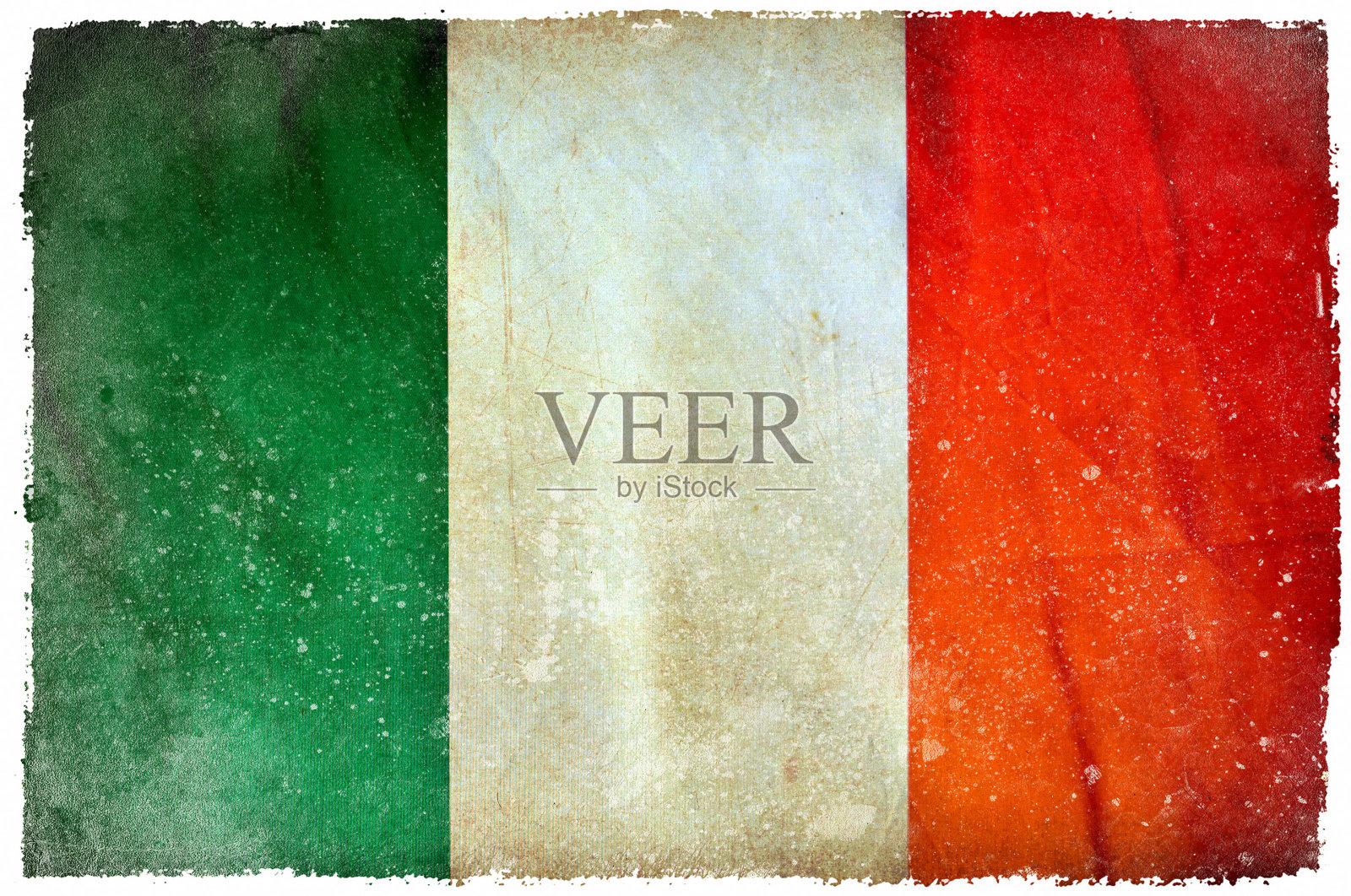 爱尔兰枯燥乏味的国旗照片摄影图片