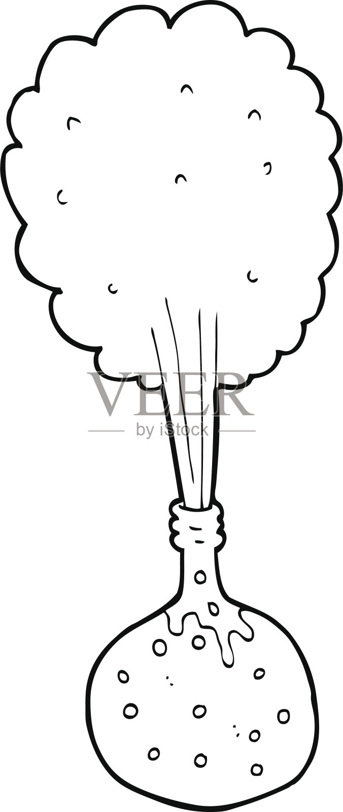 卡通科学实验插画图片素材