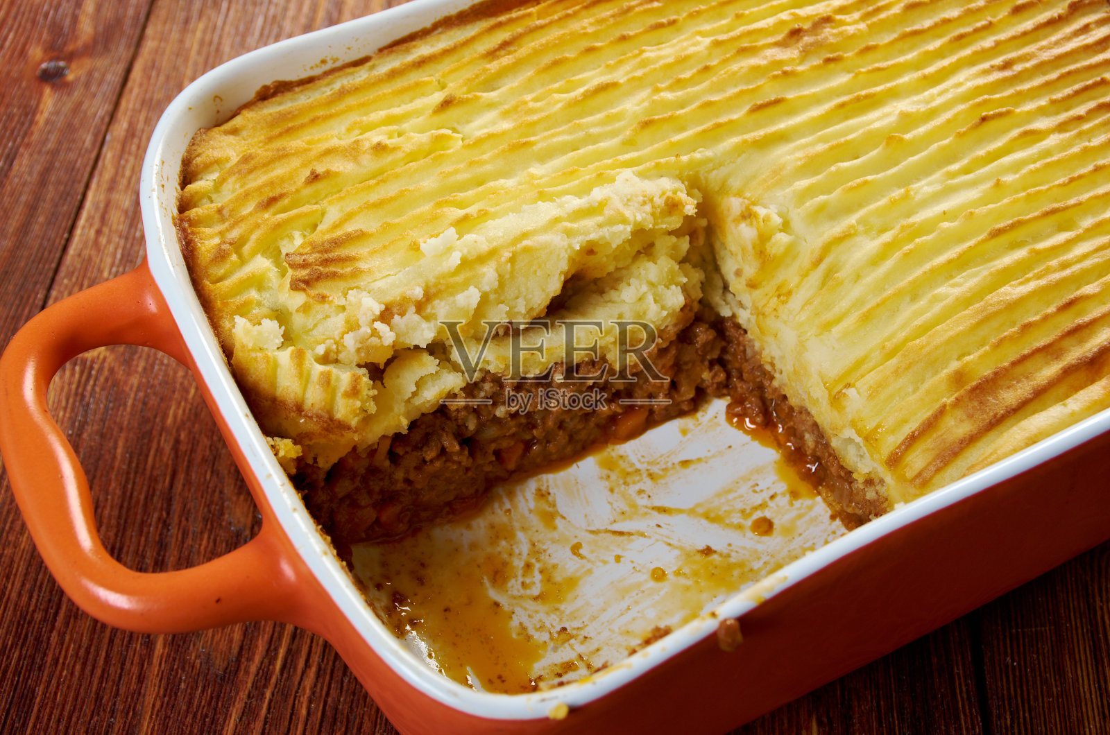 牧羊人的馅饼照片摄影图片