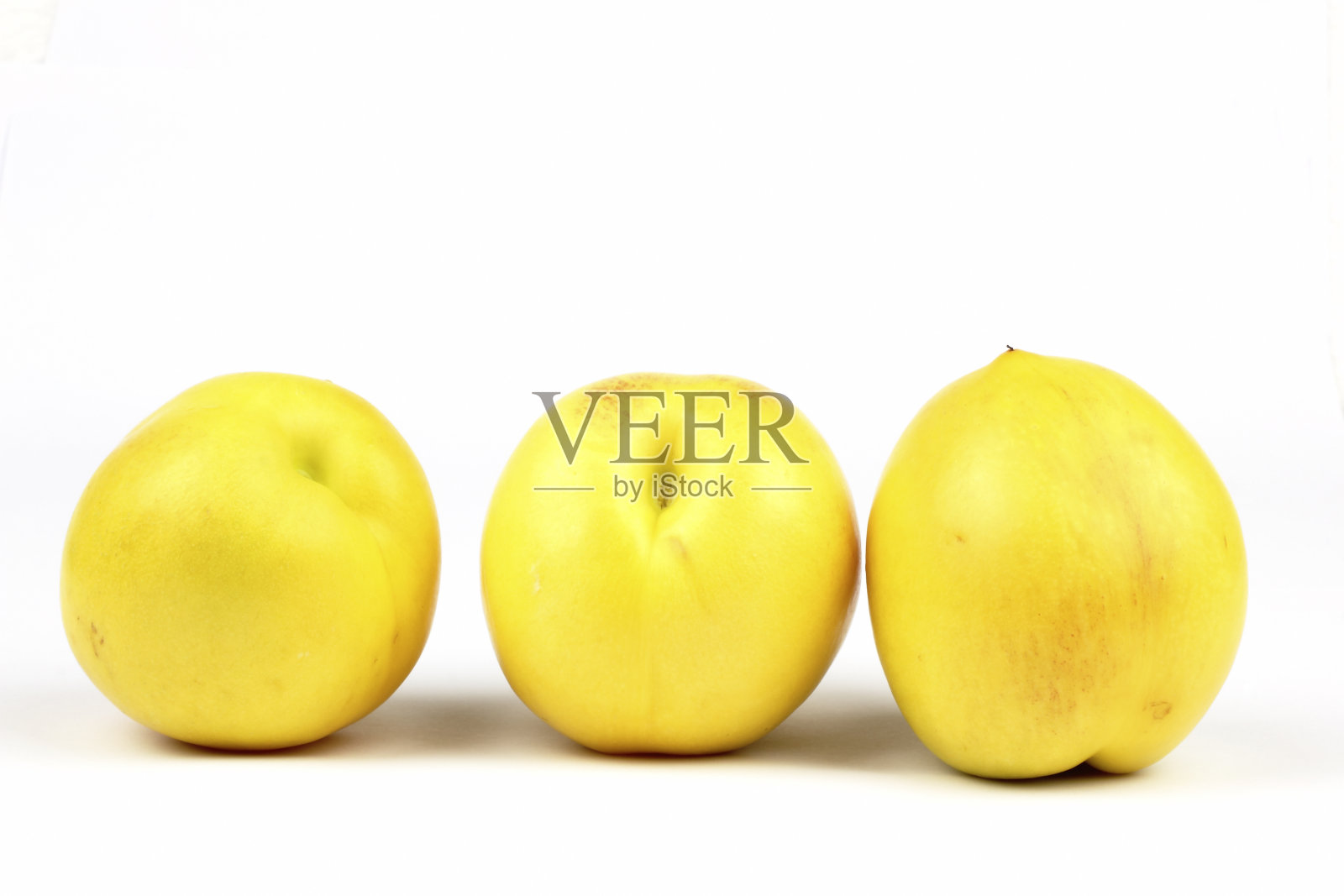 黄色的油桃照片摄影图片