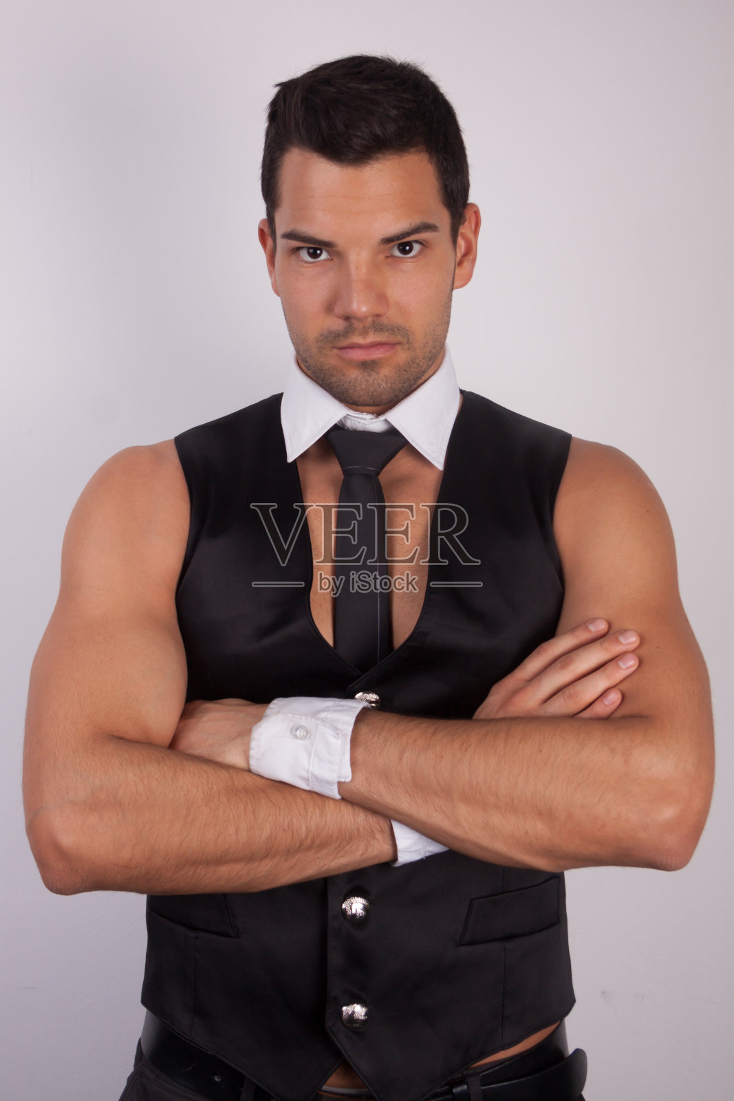 穿西装的性感男人照片摄影图片