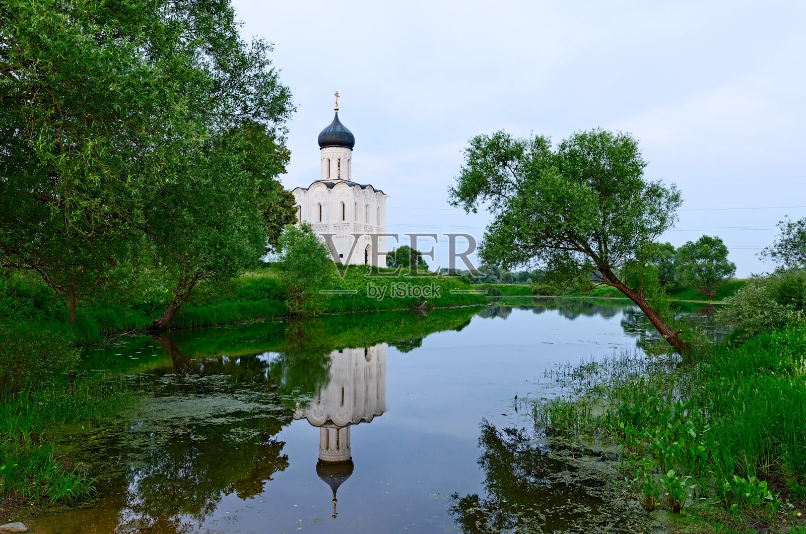 俄罗斯的金戒指，弗拉基米尔城。照片摄影图片