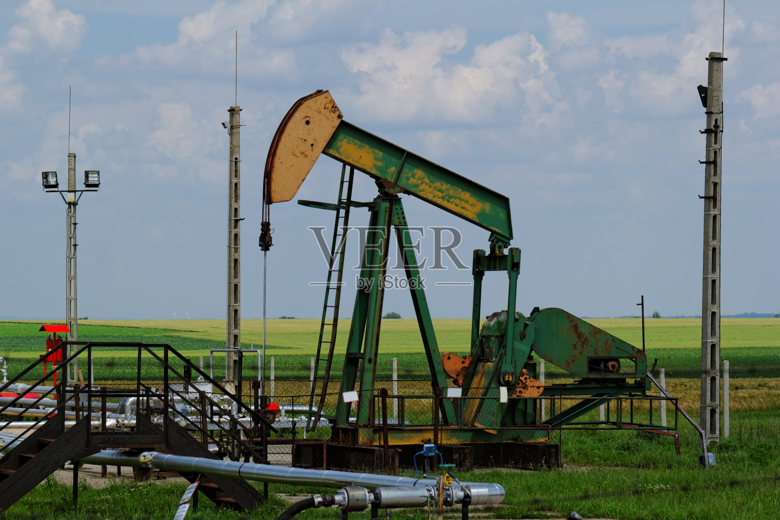 油泵杰克照片摄影图片