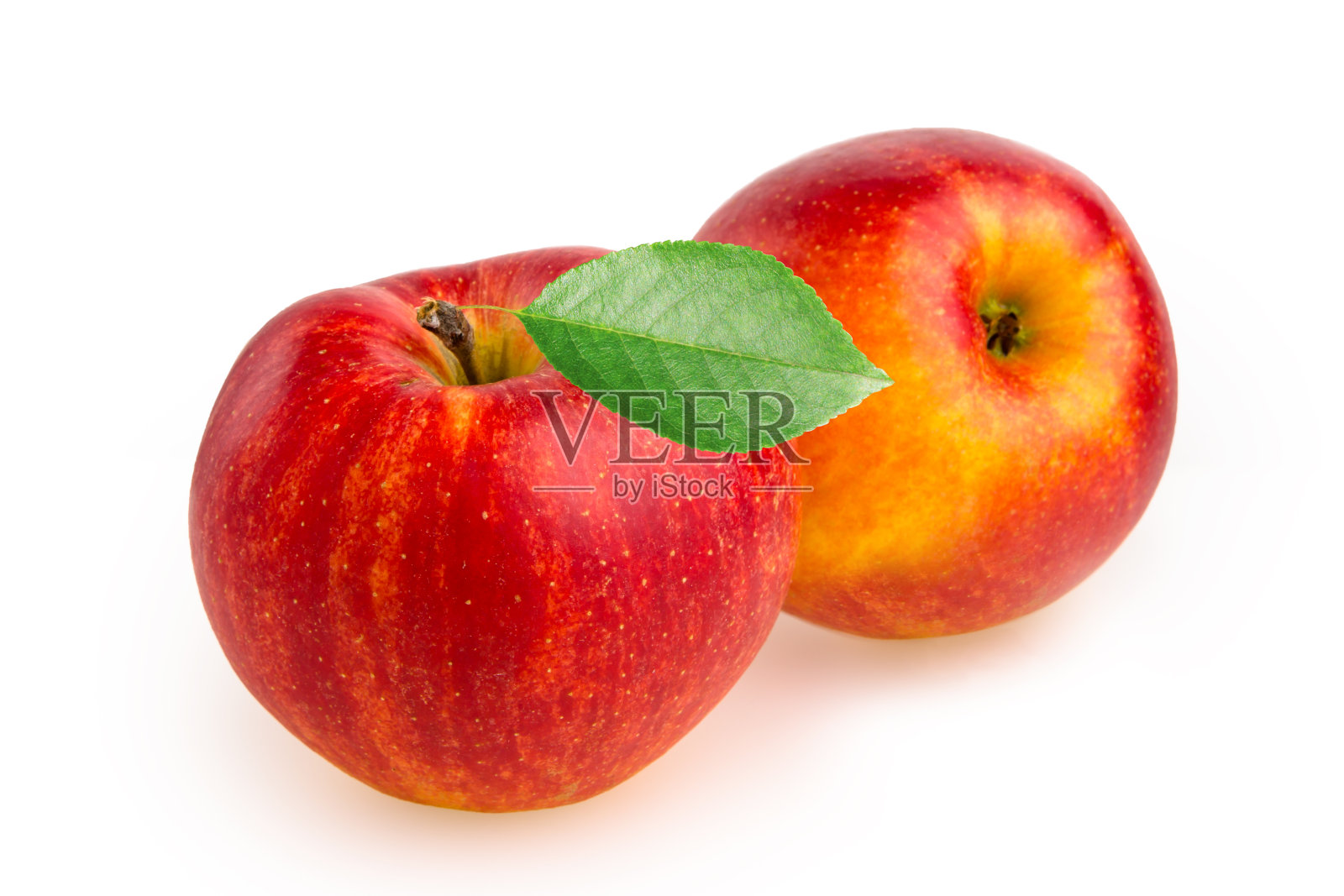 苹果孤立在白色背景上照片摄影图片