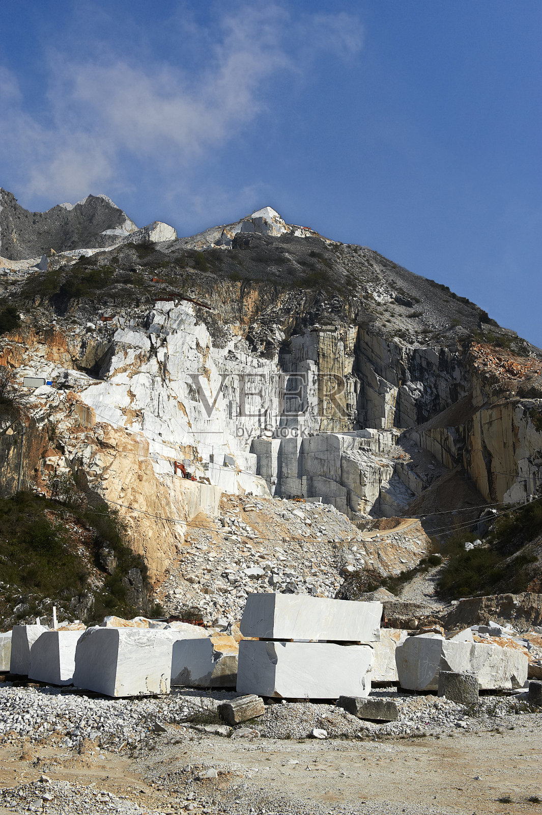 大理石采石场照片摄影图片