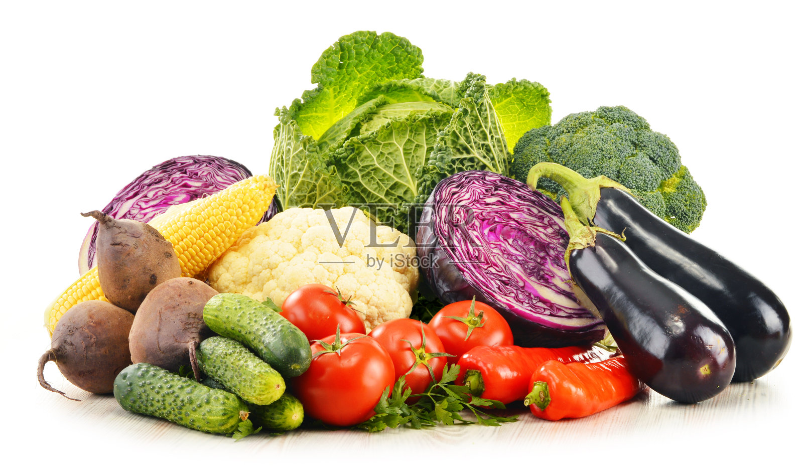 由多种新鲜生有机蔬菜组成照片摄影图片