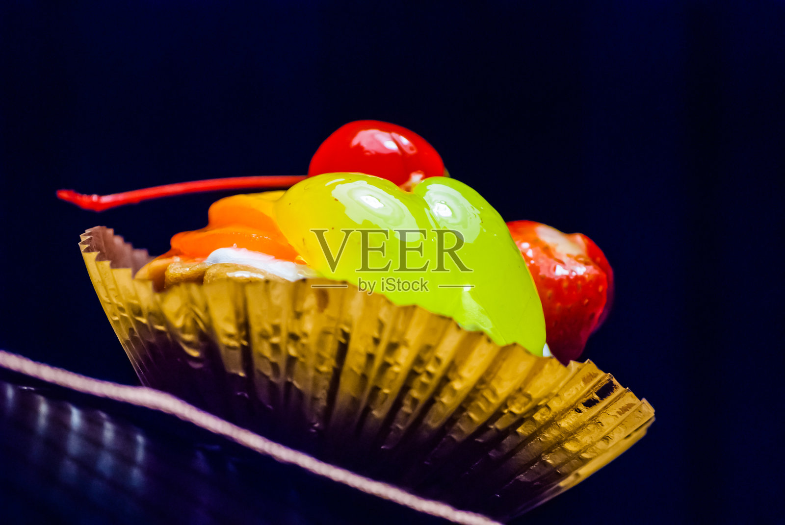 纸杯蛋糕照片摄影图片