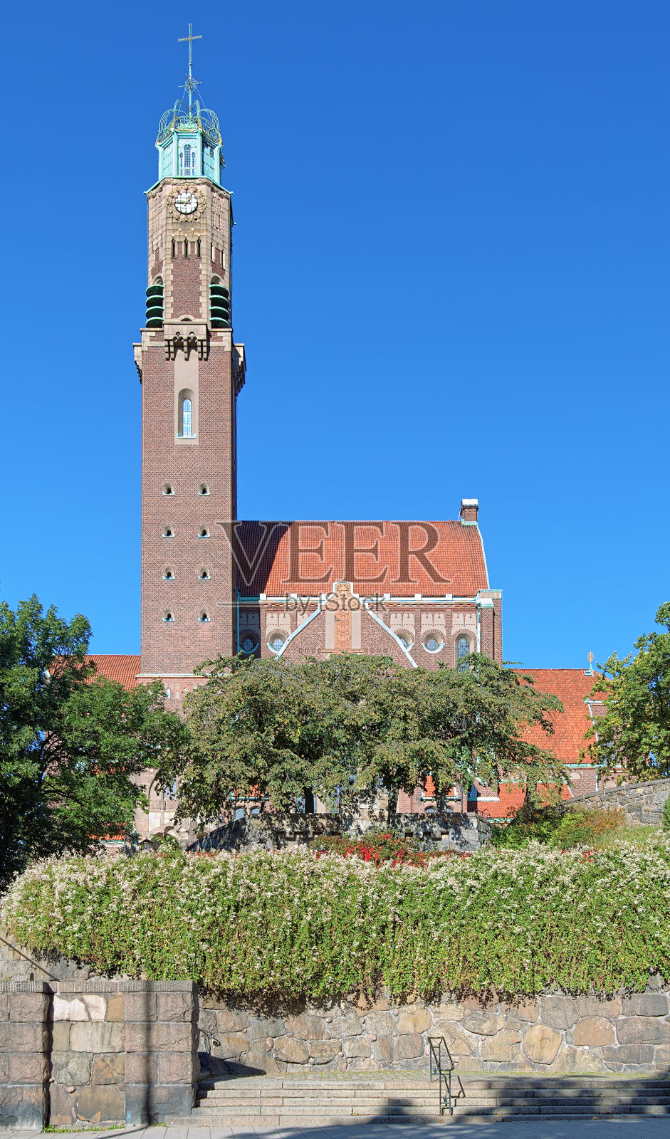 瑞典斯德哥尔摩的恩格尔布雷克特教堂照片摄影图片