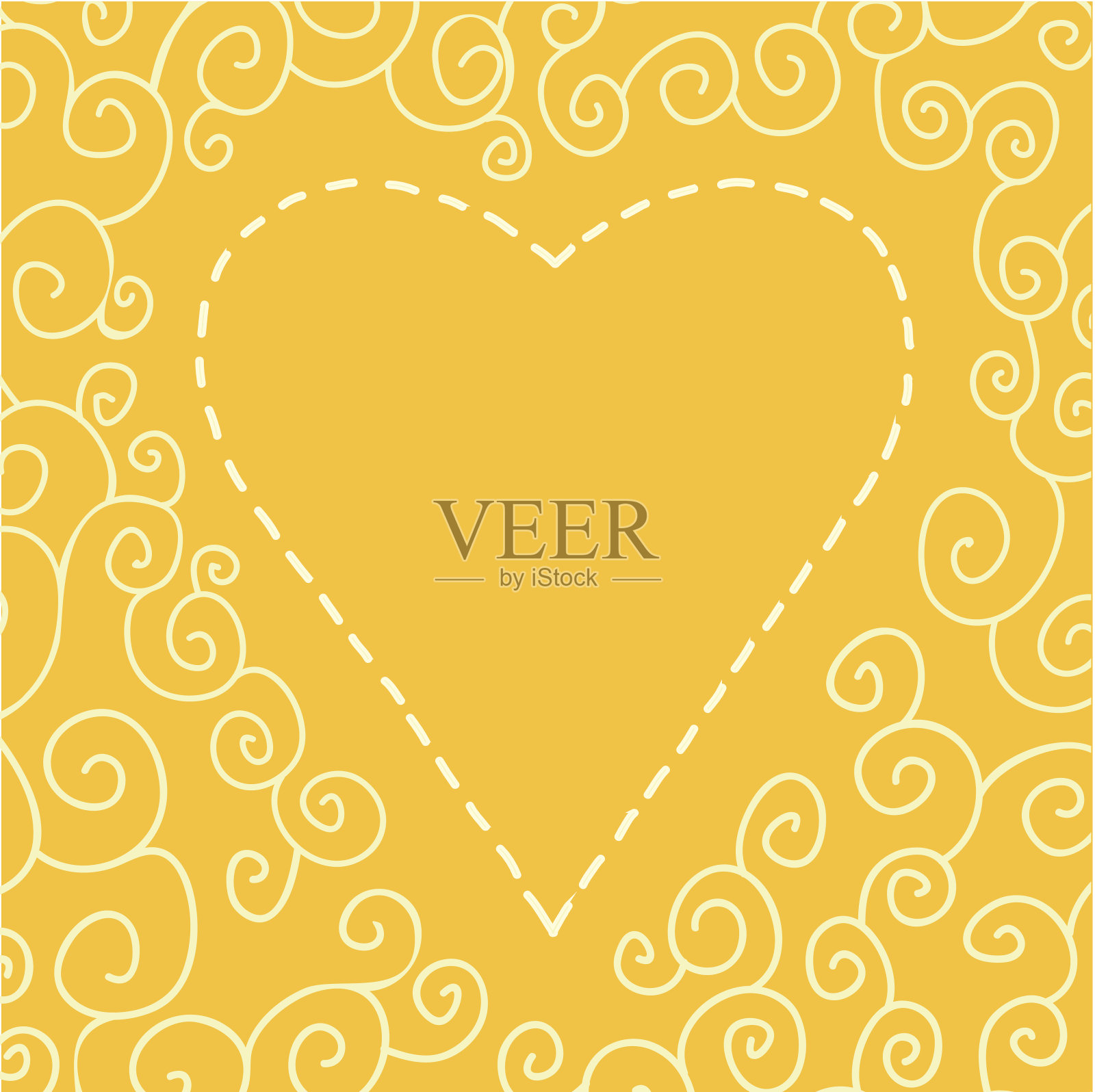 情人节卡片插画图片素材