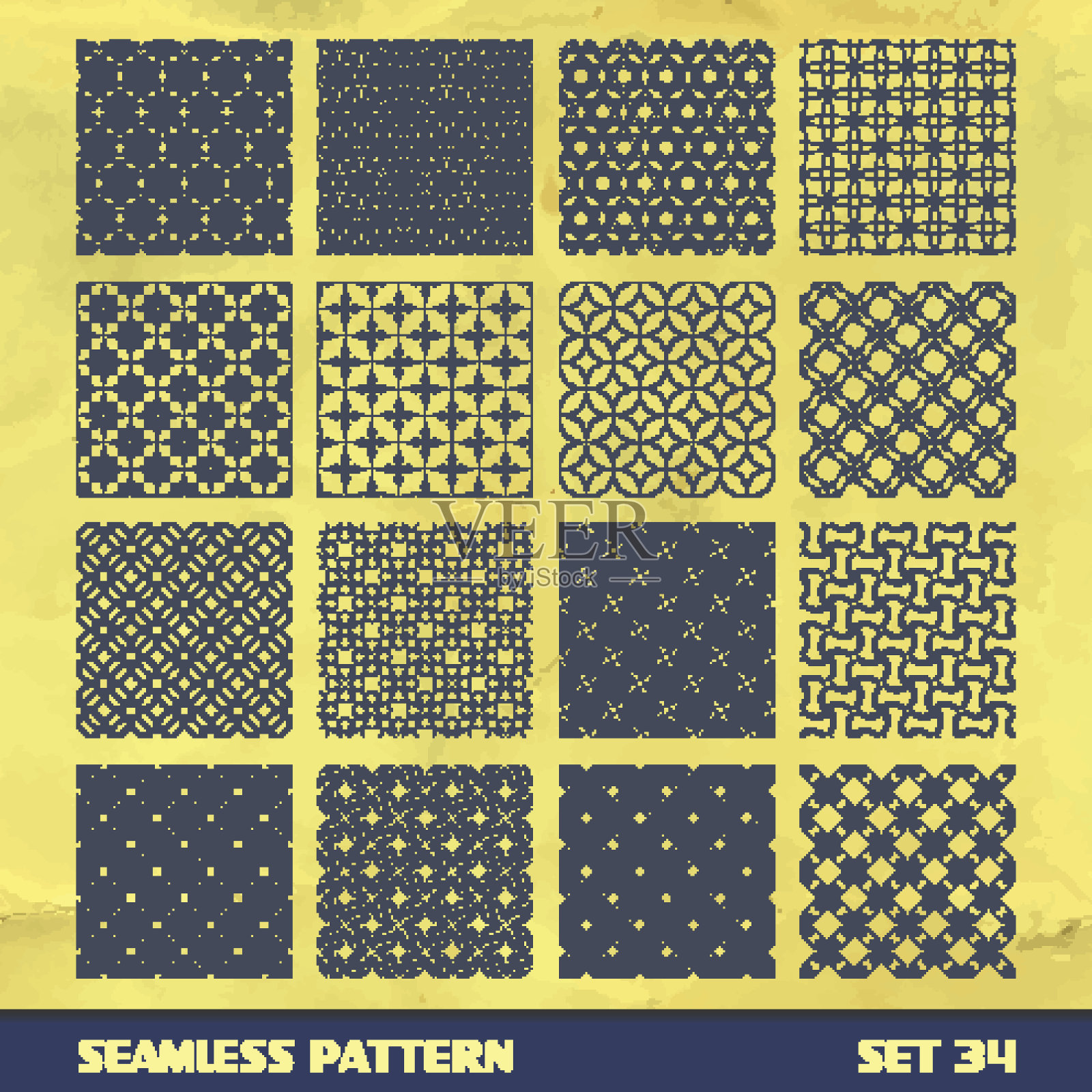 无缝的模式。插画图片素材