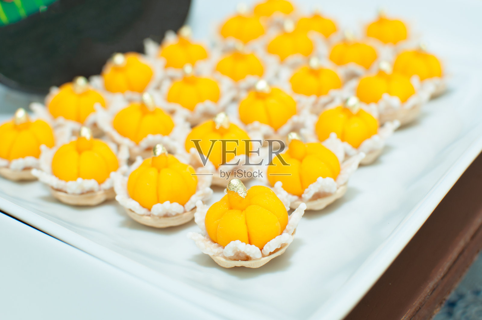 Jamongkut是一种传统的泰国甜点照片摄影图片