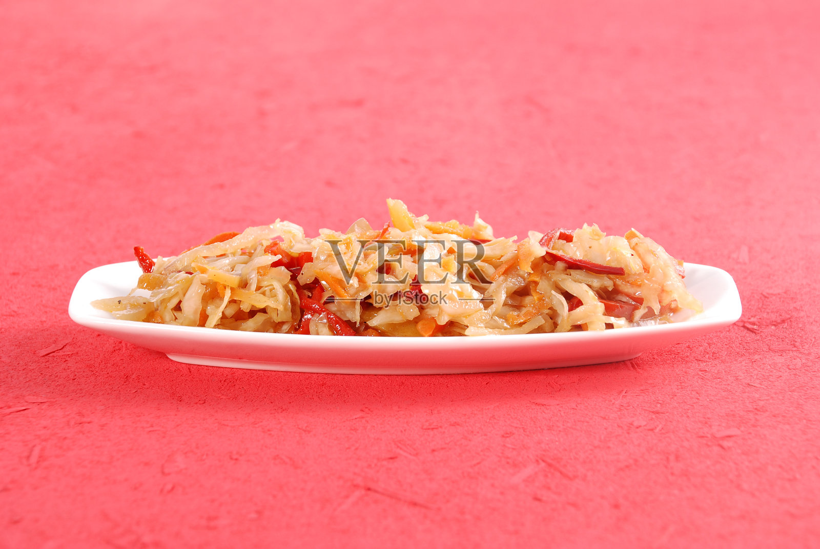 凉拌卷心菜沙拉照片摄影图片