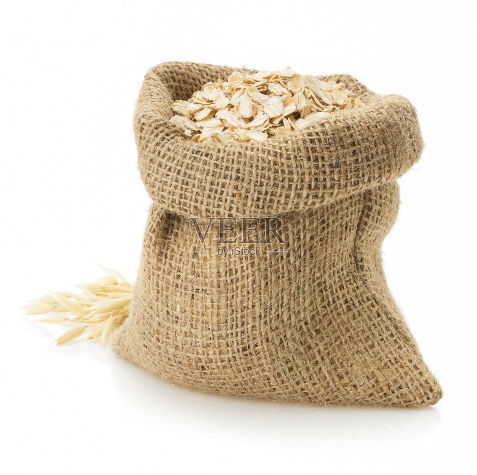 白色的燕麦片照片摄影图片